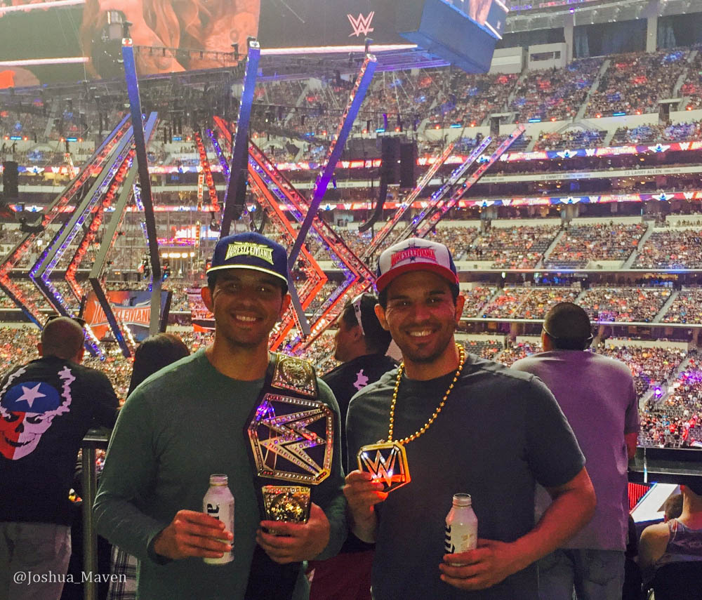 When WWE's Wrestlemania came to Dallas, we checked off an item from our bucket list and had an epic experience in the process.