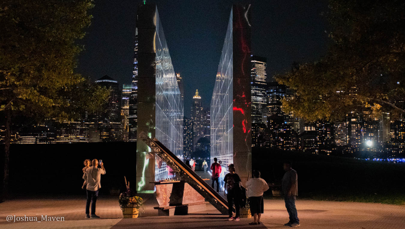The Empty Sky Memorial in Jersey City, N.J. 