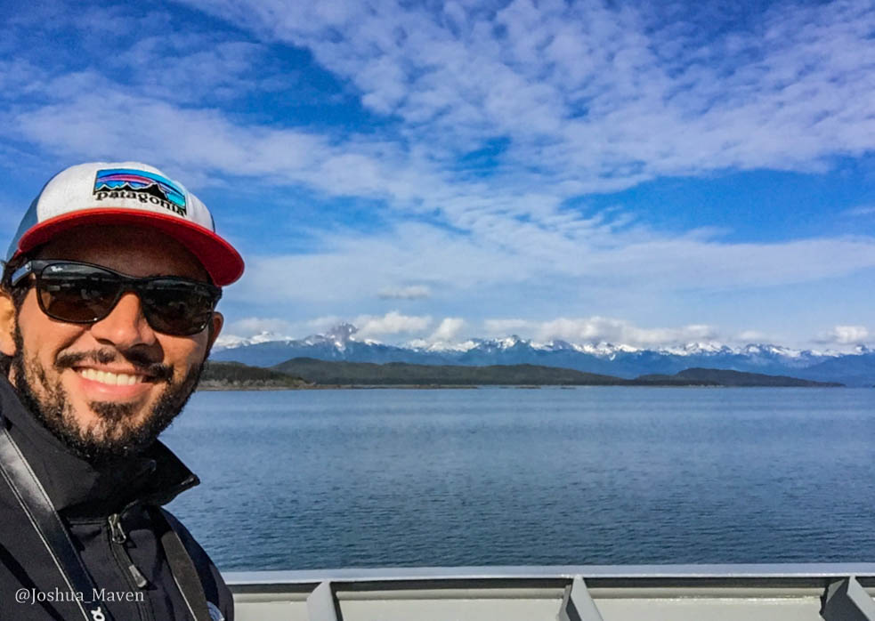 I stepped outside of the cabin to take in the sights of Alaska. It's still hard to fully comprehend or describe the vast landscape.