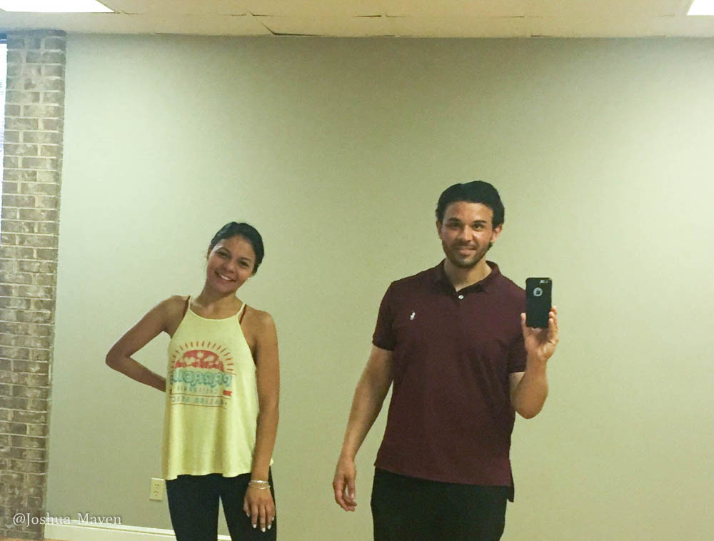 Being 50 percent Colombian, I know I have some inherent salsa skills somewhere. I just have to find them.