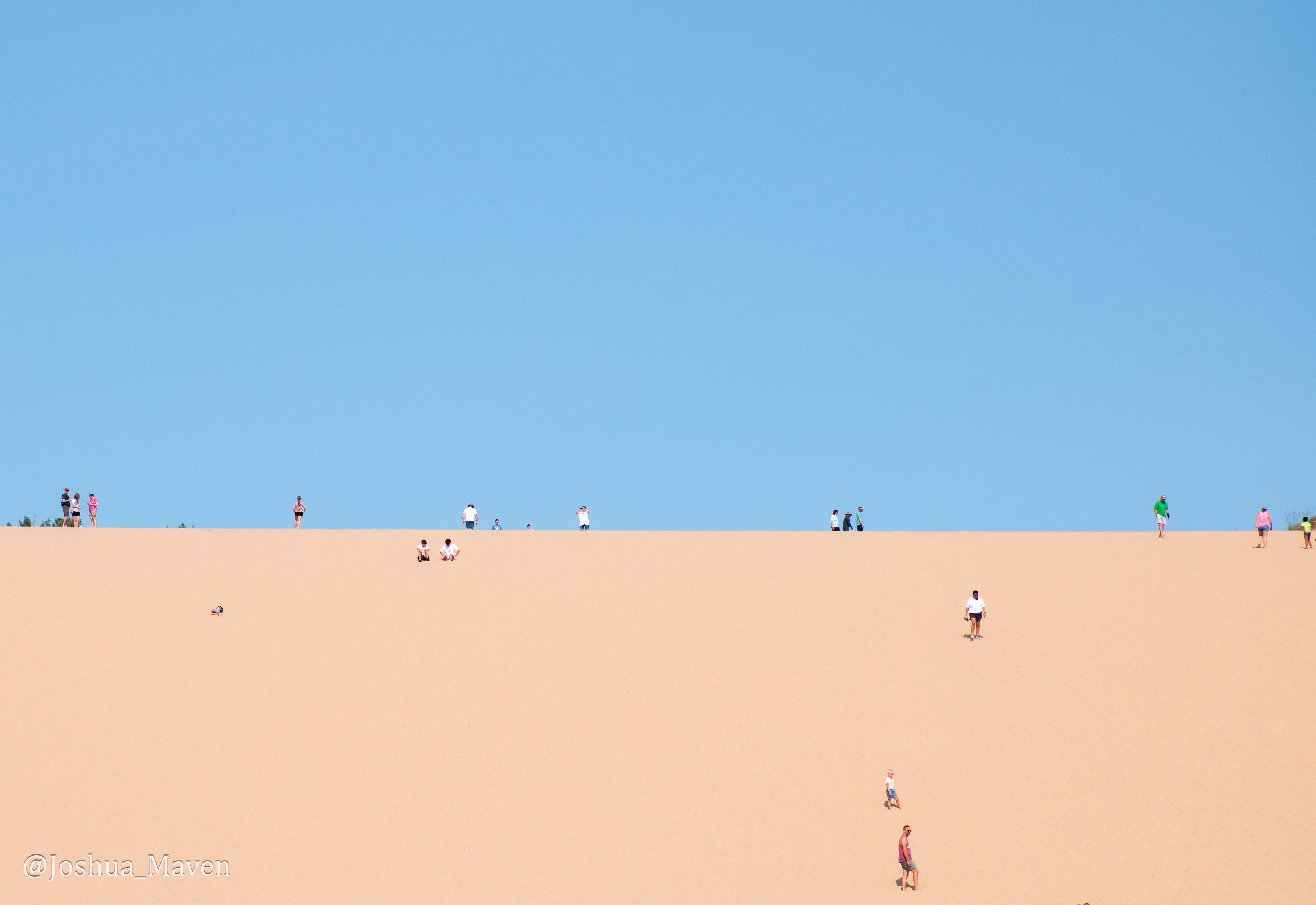 With bluffs that rise 450 feet above Lake Michigan, either take the scenic drive or make the hike to the top of the dunes for worthwhile views of the surrounding area.