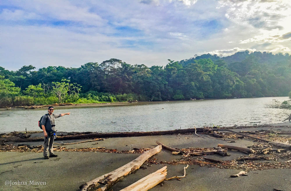The Claro River had swelled pretty good from the rainfall the night before, and I had a difficult decision to make.