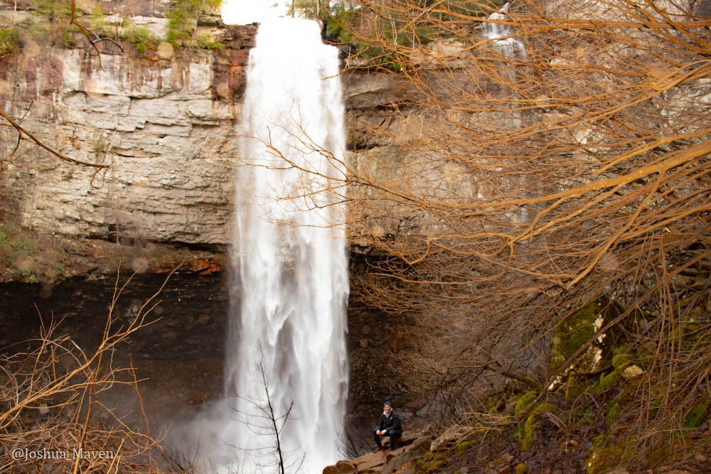 Take the half-mile trail down to the base of the Fall Creek Falls. You won't be disappointed. 