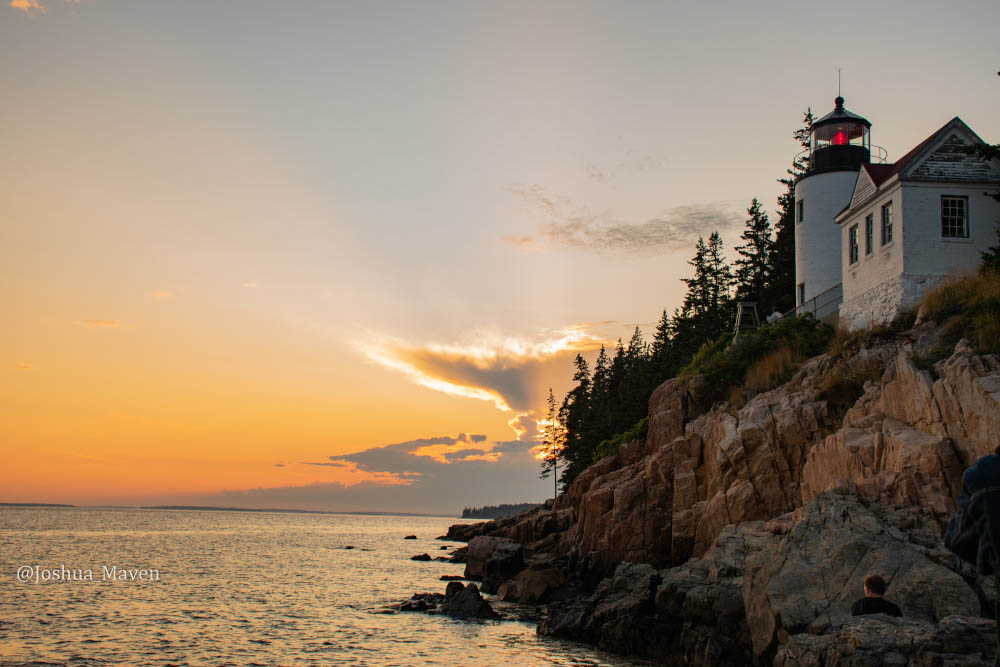 Bass Harbor Head Lighthouse in Acadia National Park, MA