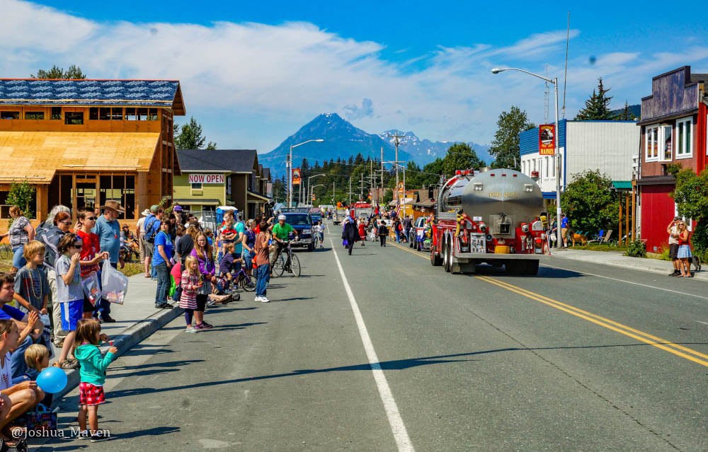 Fourth of July parade in Haines, AK. I'm glad I was there to experience this day with the locals. It was pretty special.