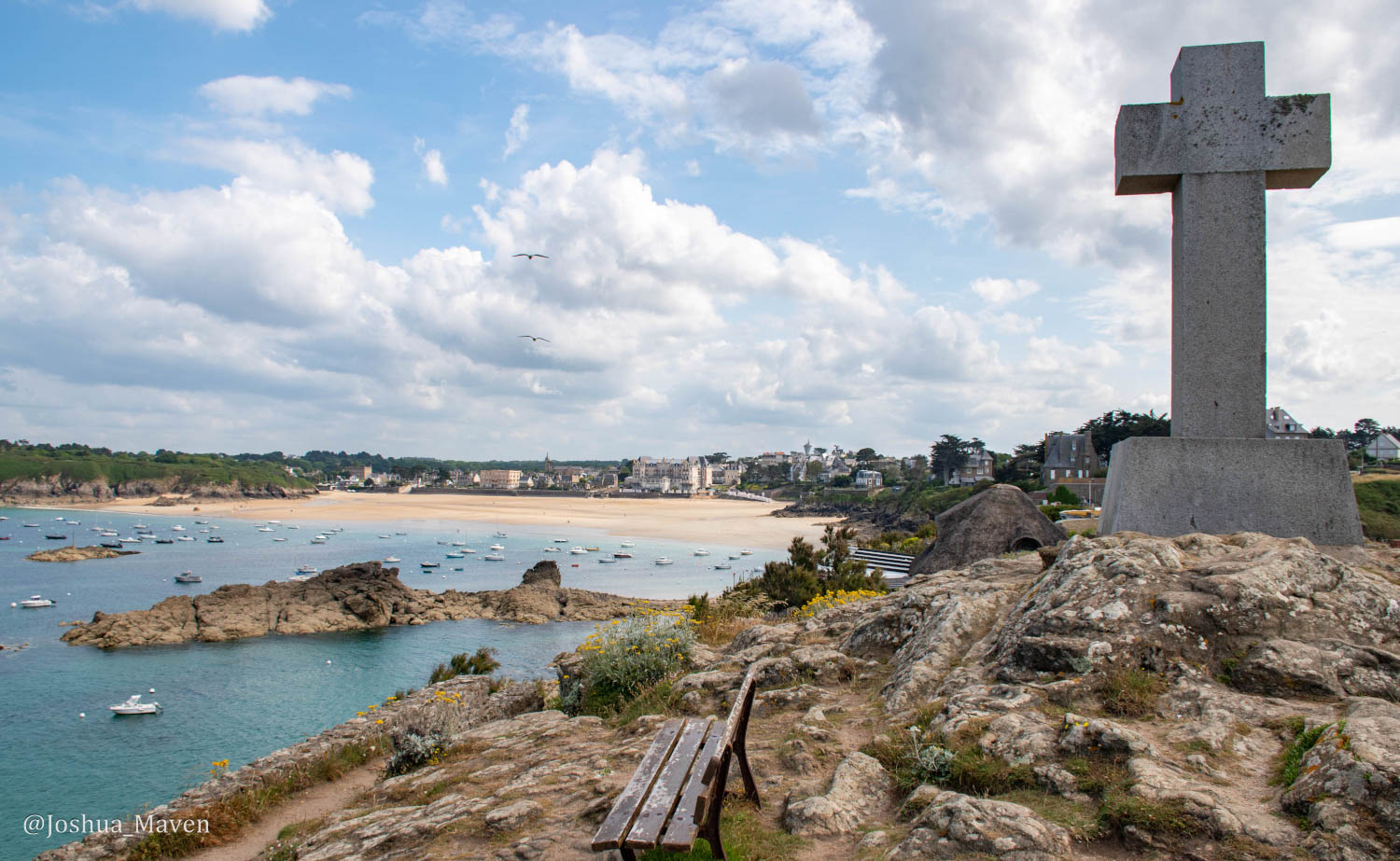 Pointe du Decolle on Saint-Lunaire in Brittany, France.