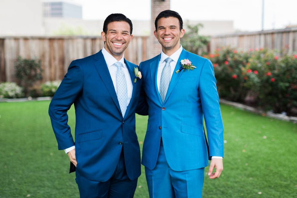 Justin married his beautiful bride in 2018, and yours truly was his best man.