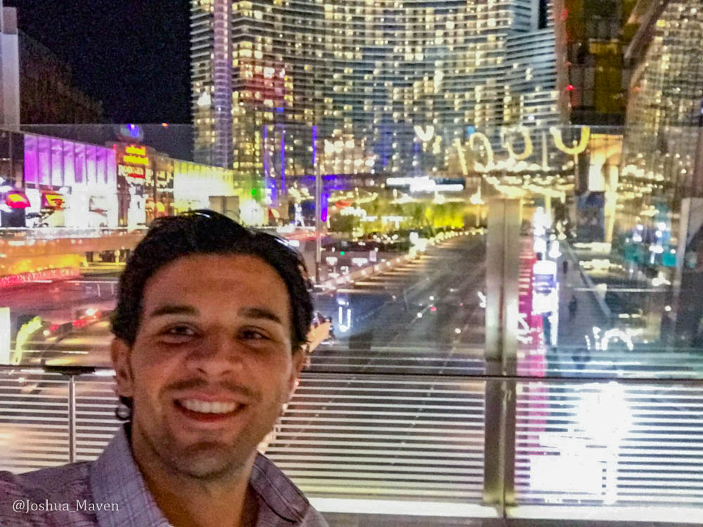 Of course, I had some fun in Sin City whenever the daily lecture and interviews came to a halt.