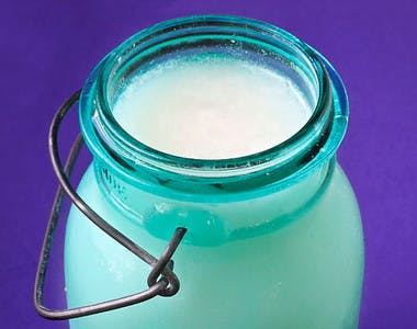 natural afro hair homemade coconut leave in conditioner