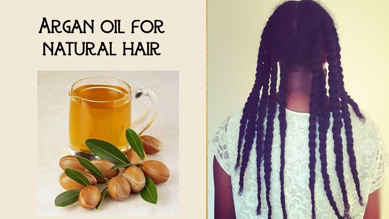 Argan Oil for Natural Hair Growth | 4C Black African Hair