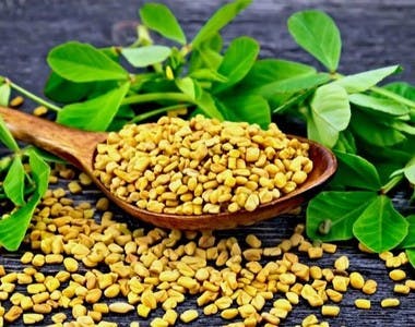 Fenugreek seeds for natural hair growth