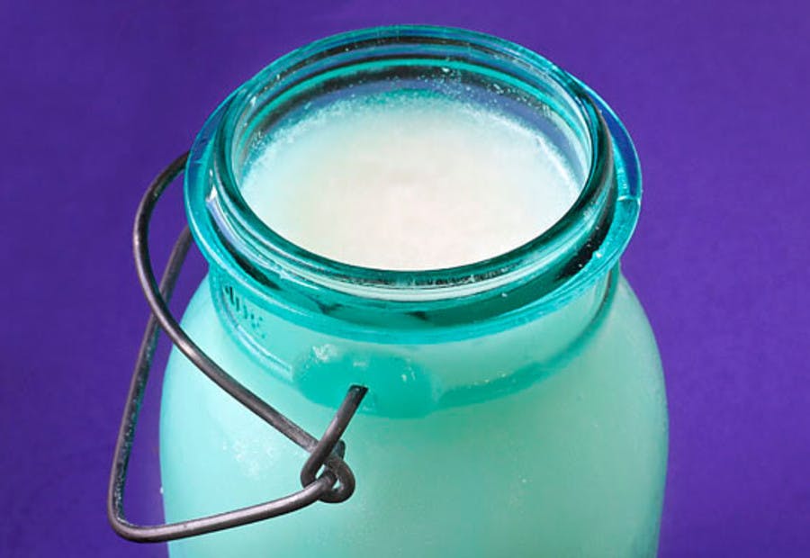 natural afro hair homemade coconut leave in conditioner