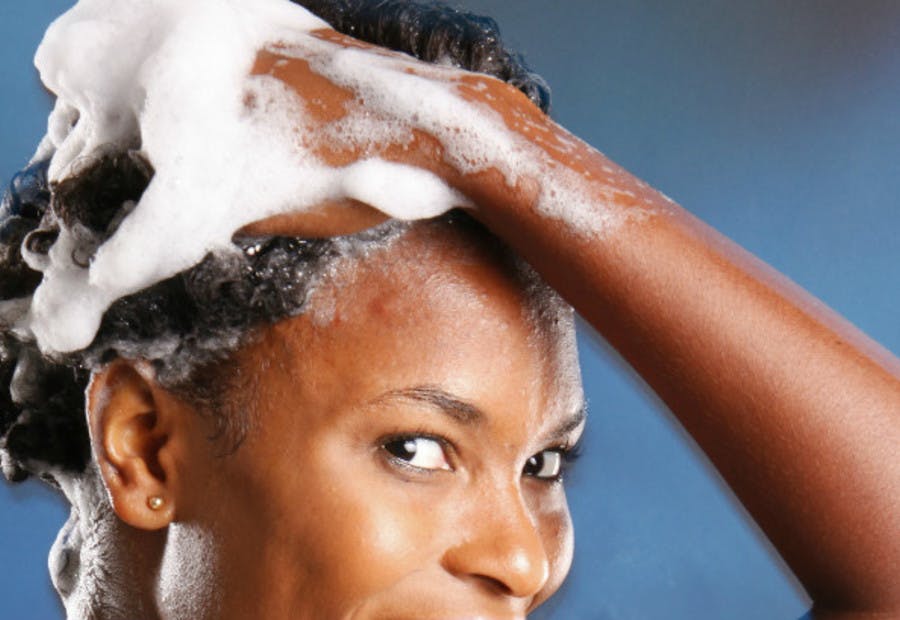 how to wash natural african hair