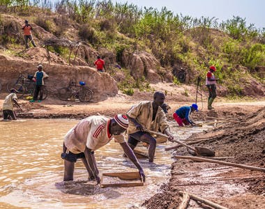 Africans, West Africans are mining