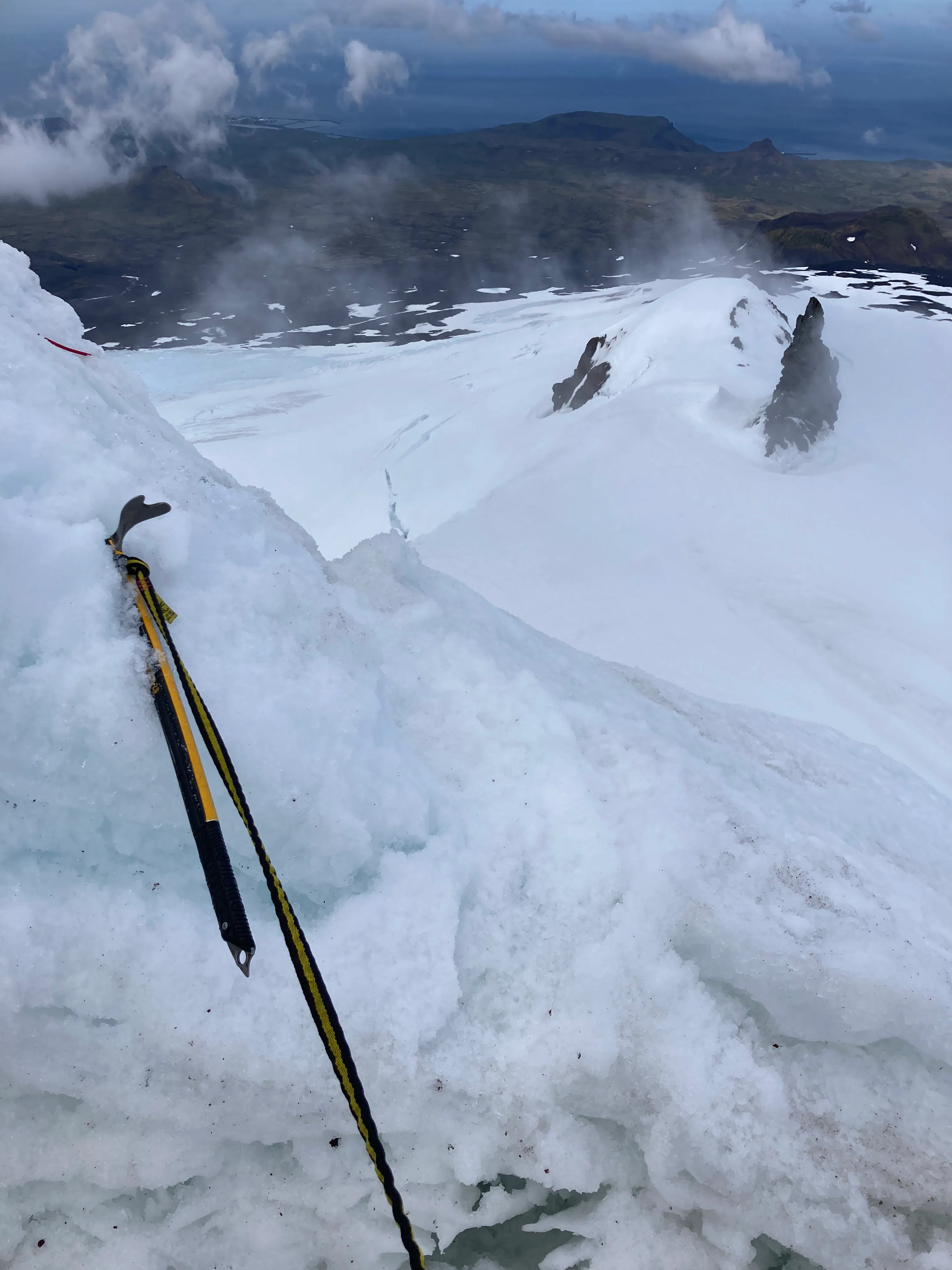 Mountaineering on Snæfellsjökull