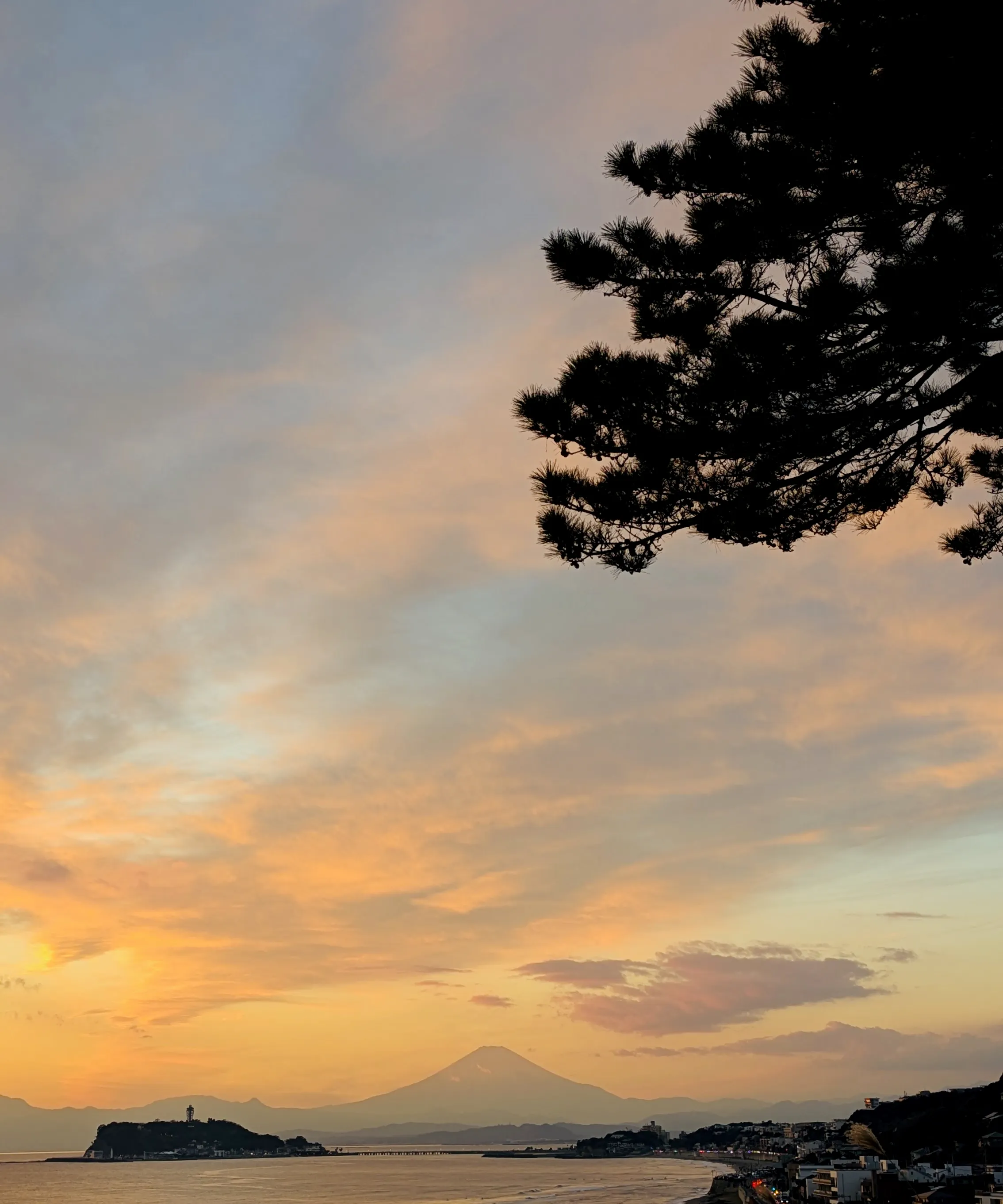 Fuji sunset