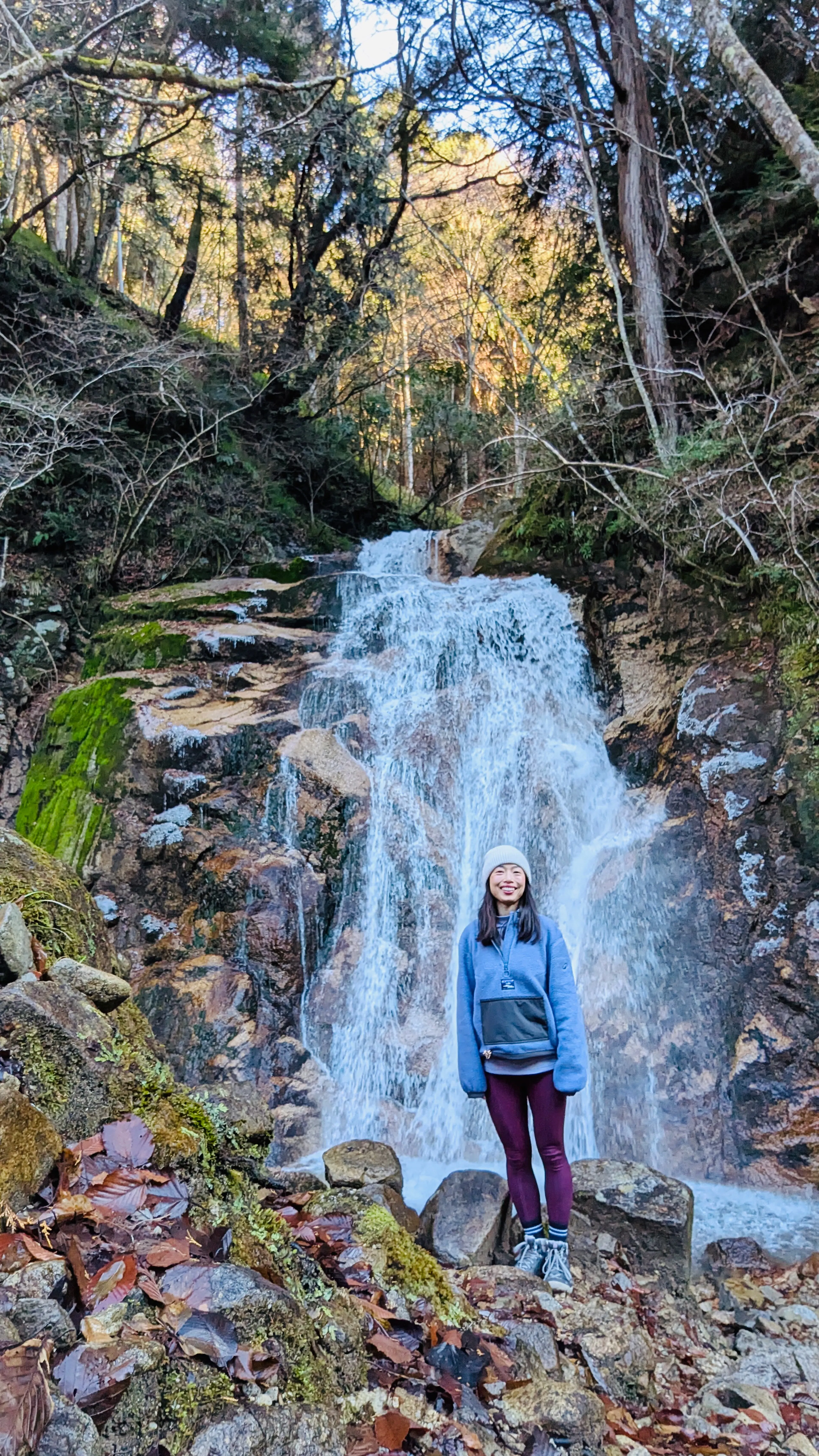 Odaki and Medaki Waterfalls on the Old Nakasendo