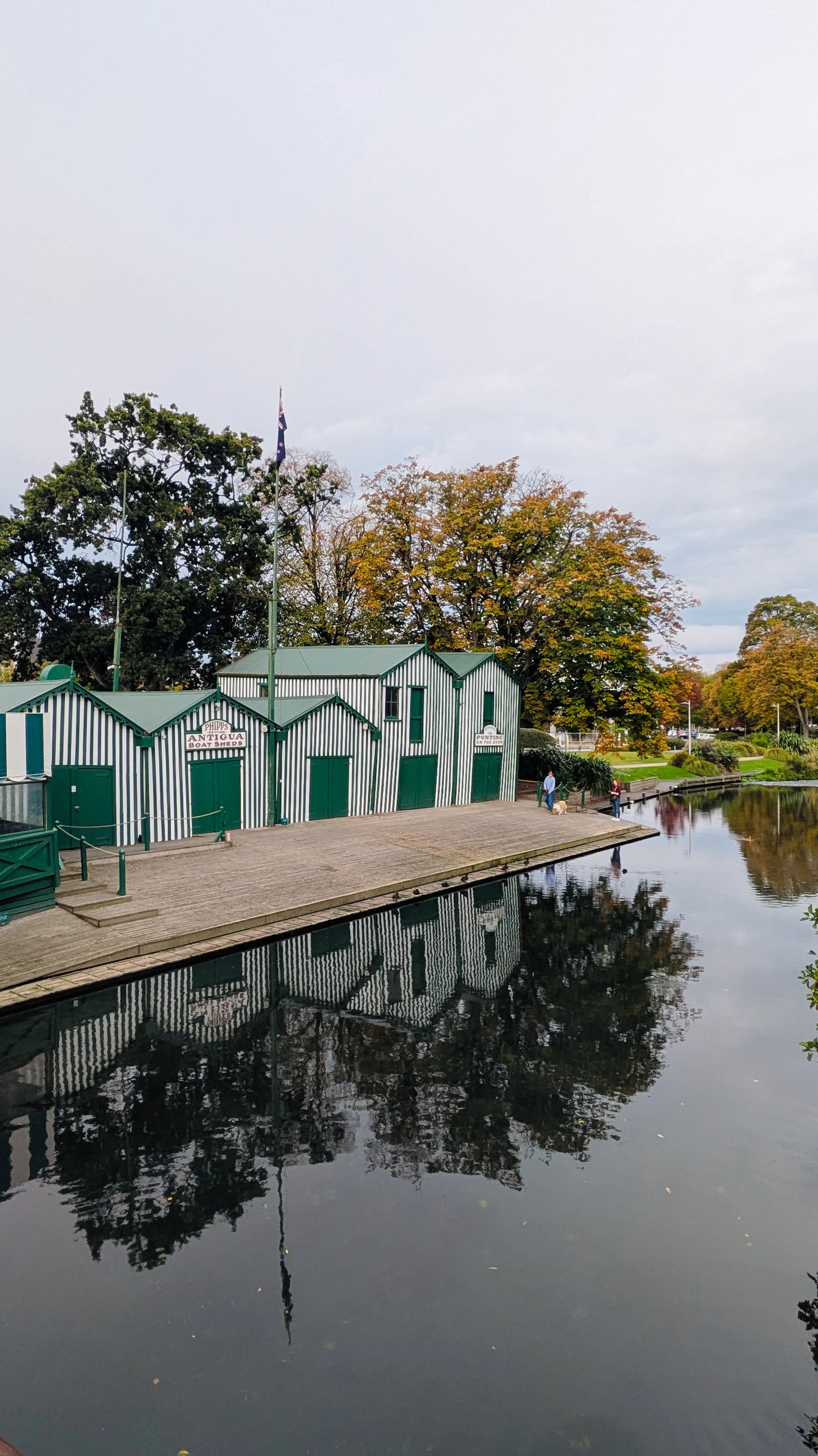 Antigua Boat Sheds / Punting On The Avon