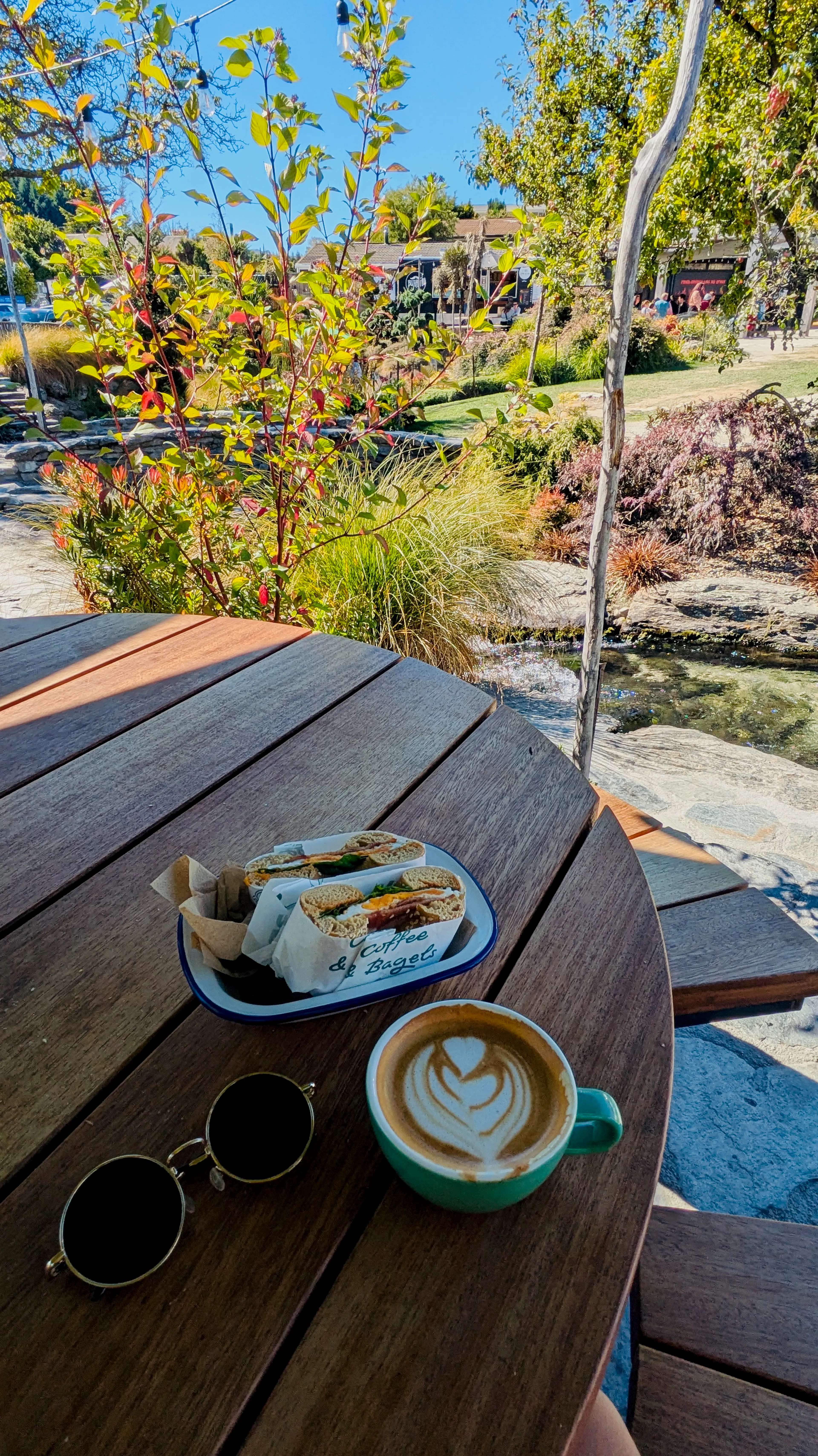 Curbside Coffee & Bagels - so addictive!