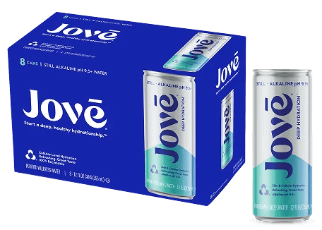 Jovē 12oz Can - 8 Pack Case