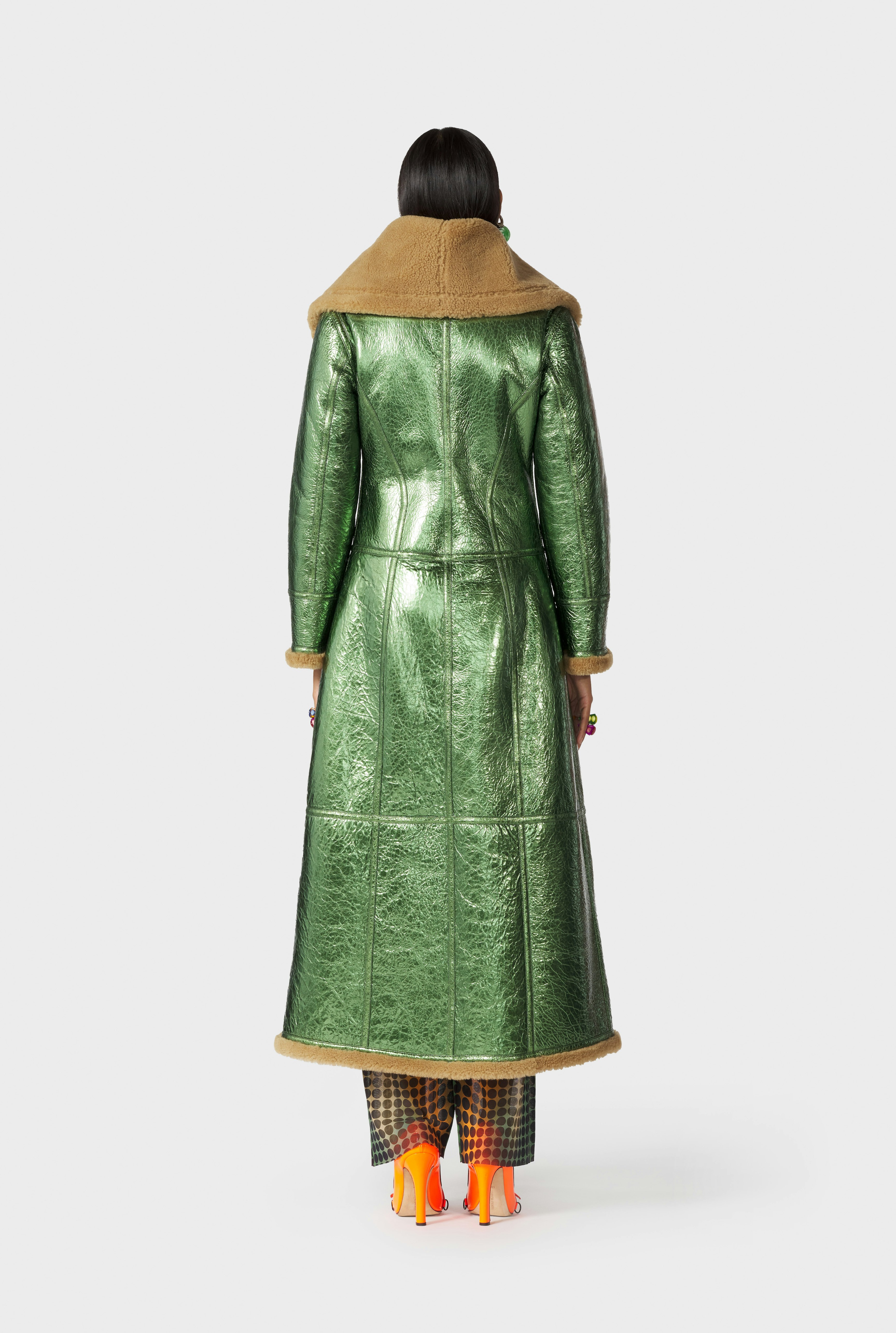 The Laminated Green Coat