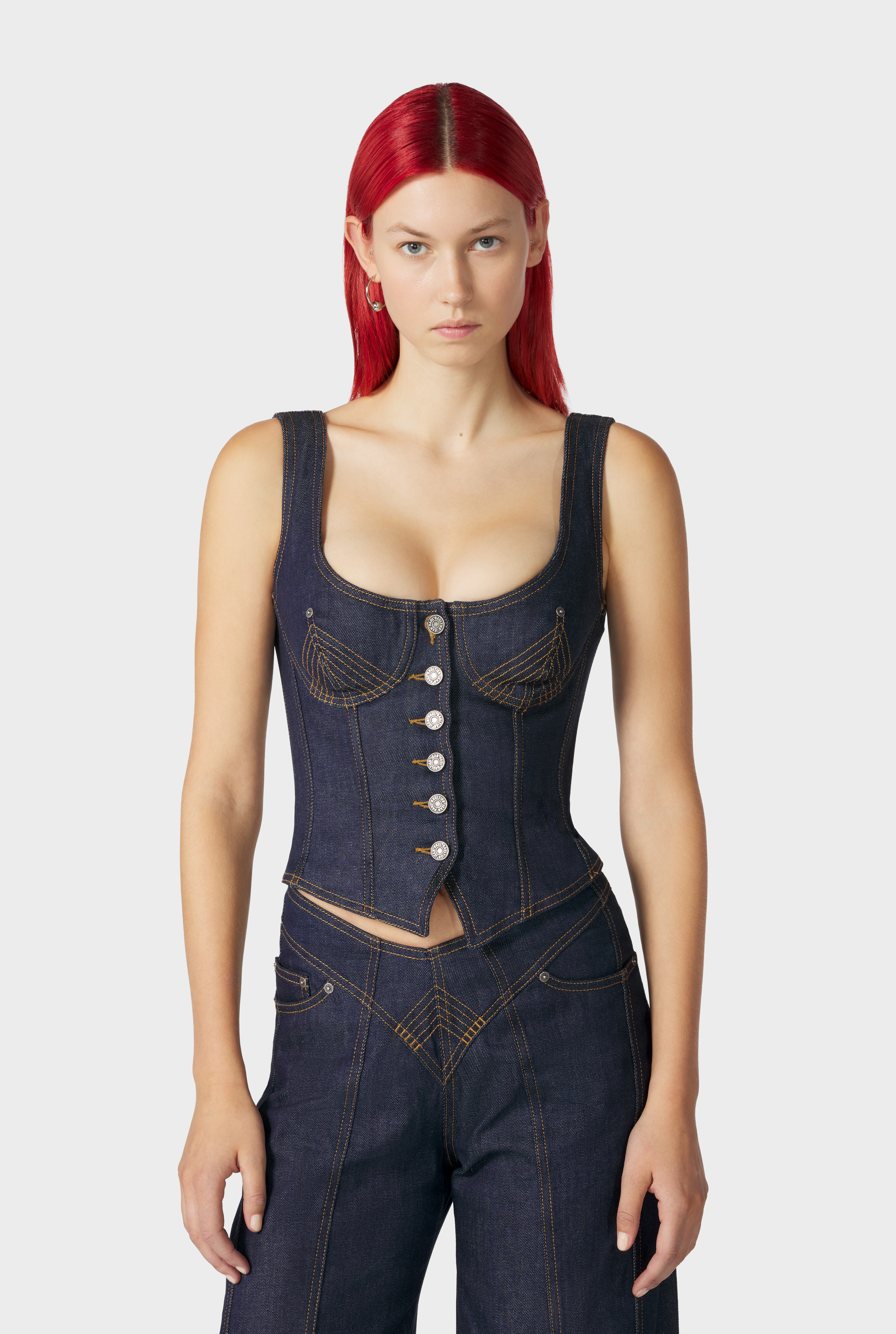 Kylie Jenner's Jean Paul Gaultier Corset Dress in Paris