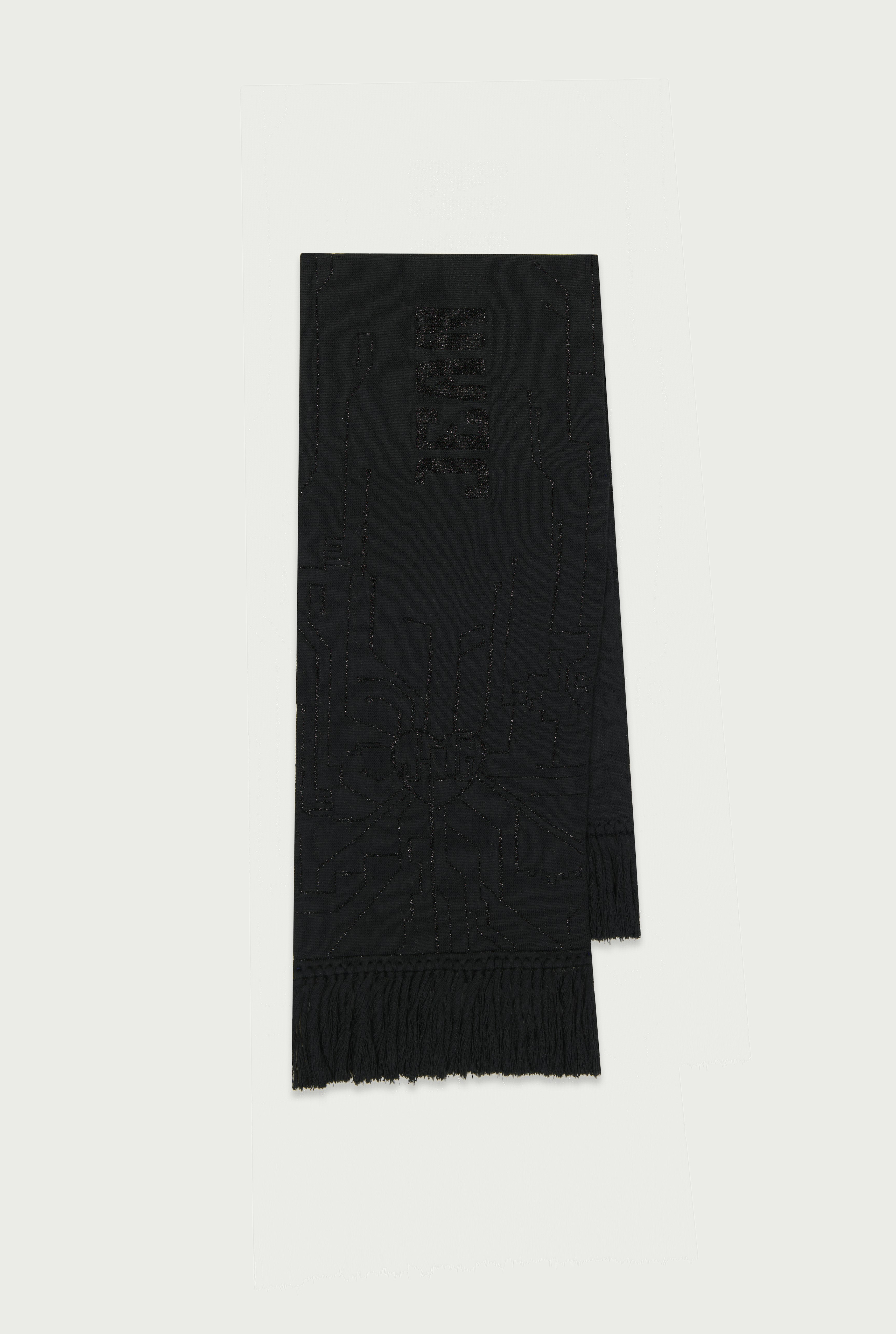 The Black Cyber Scarf