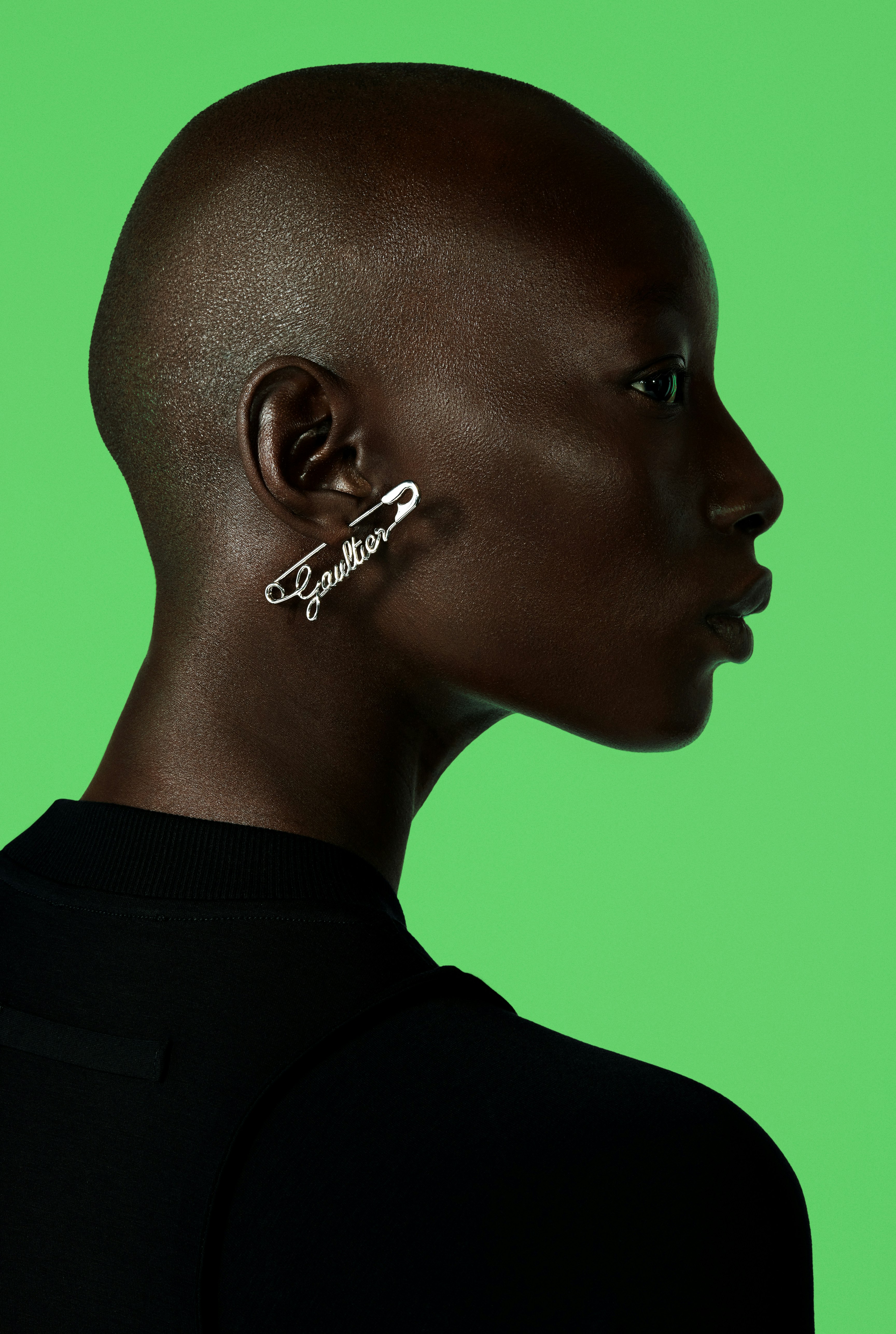 The Gaultier safety pin earring