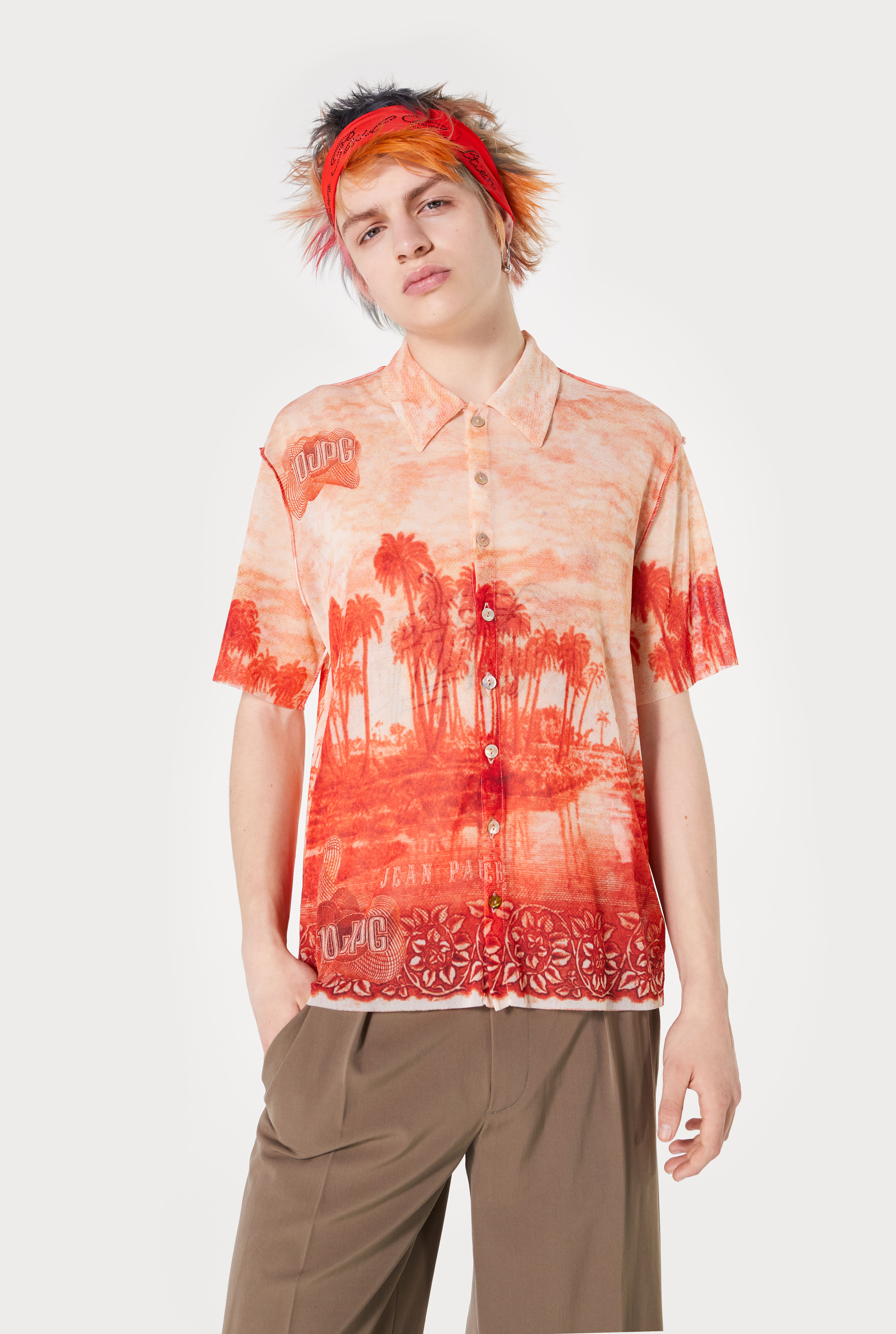 Jean Paul Gaultier - The Jean Paul Gaultier Palm Tree Summer Shirt