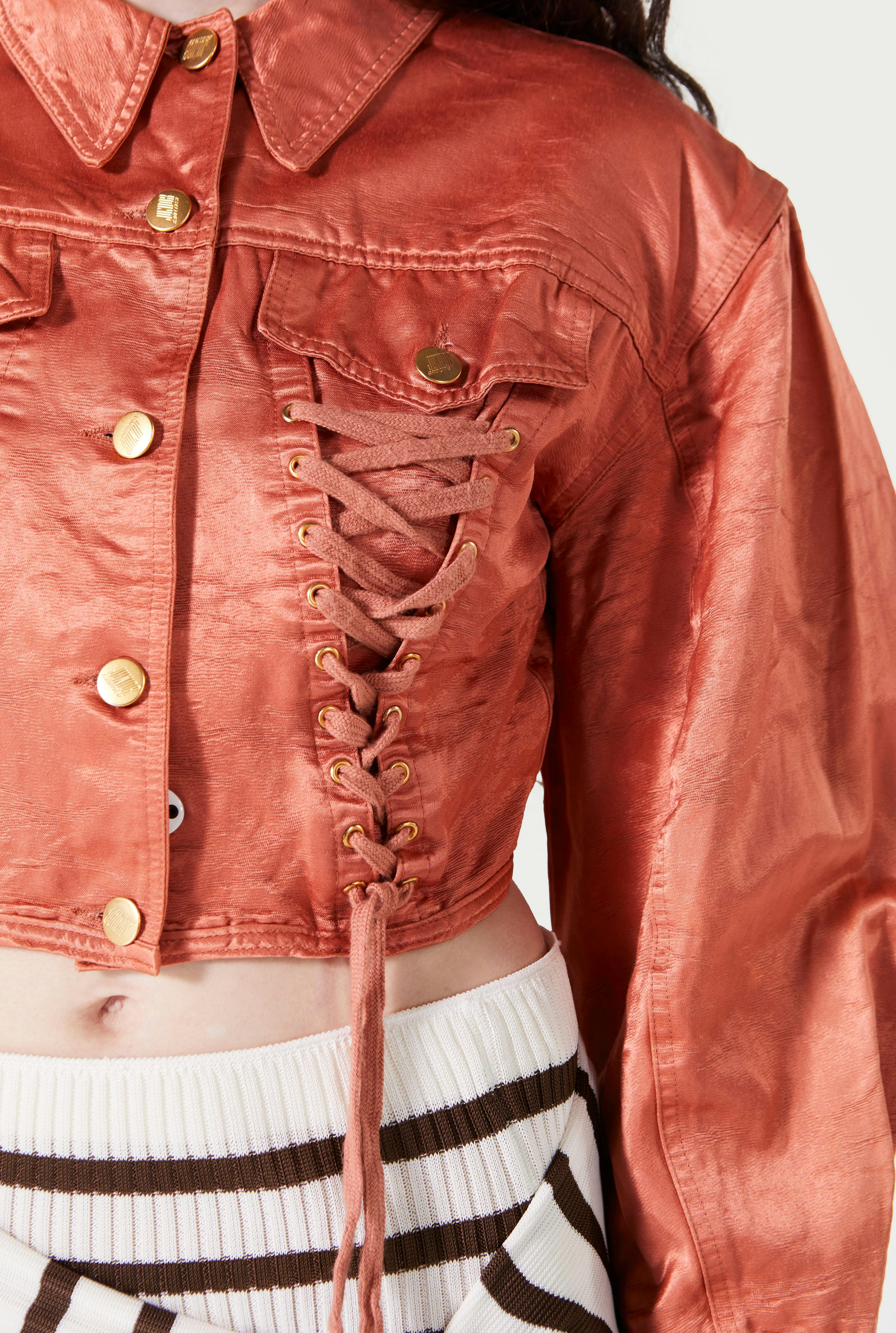 Vintage - The Lace-Up Jacket