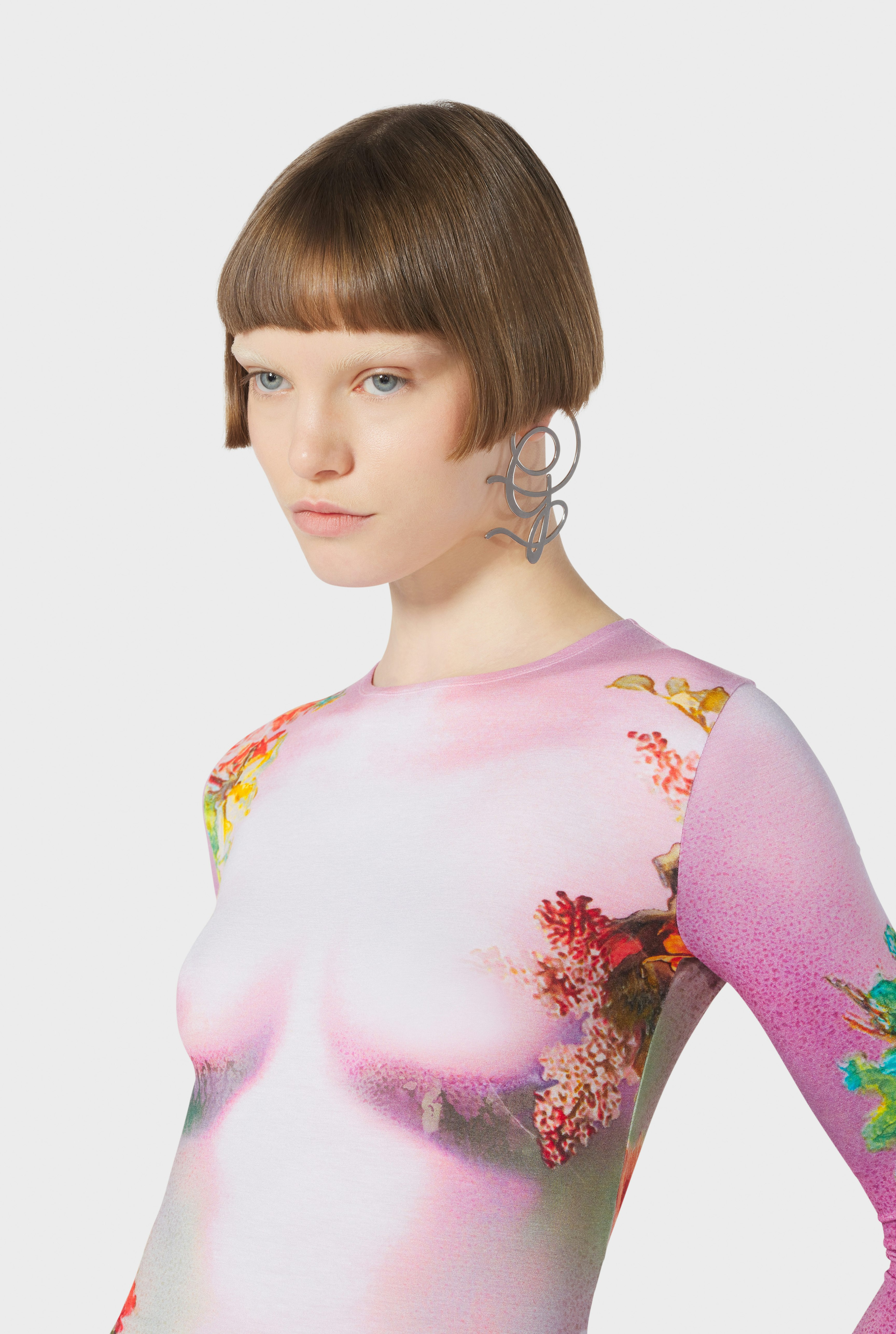 The Pink Body Flower Top