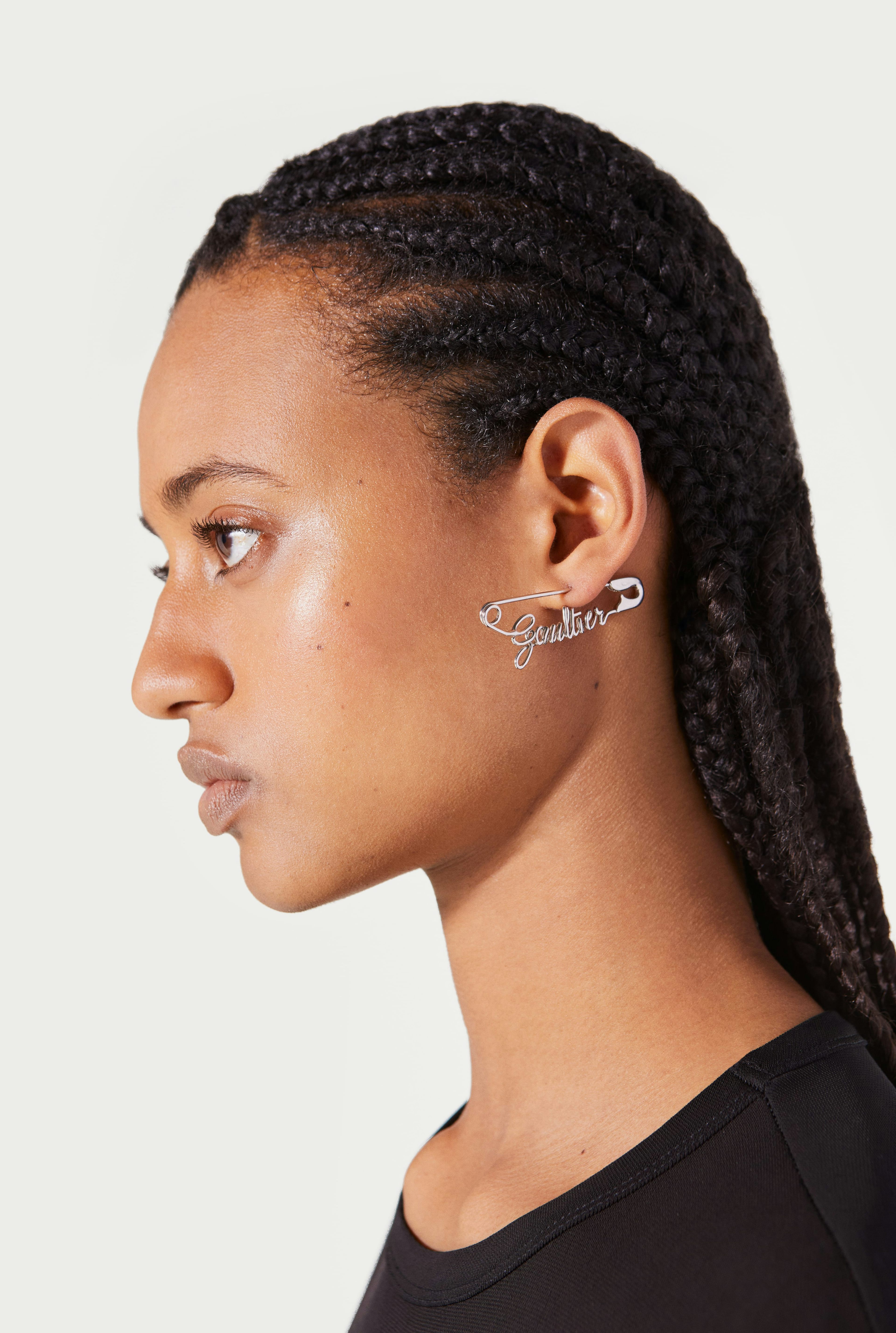 The Gaultier safety pin earring 