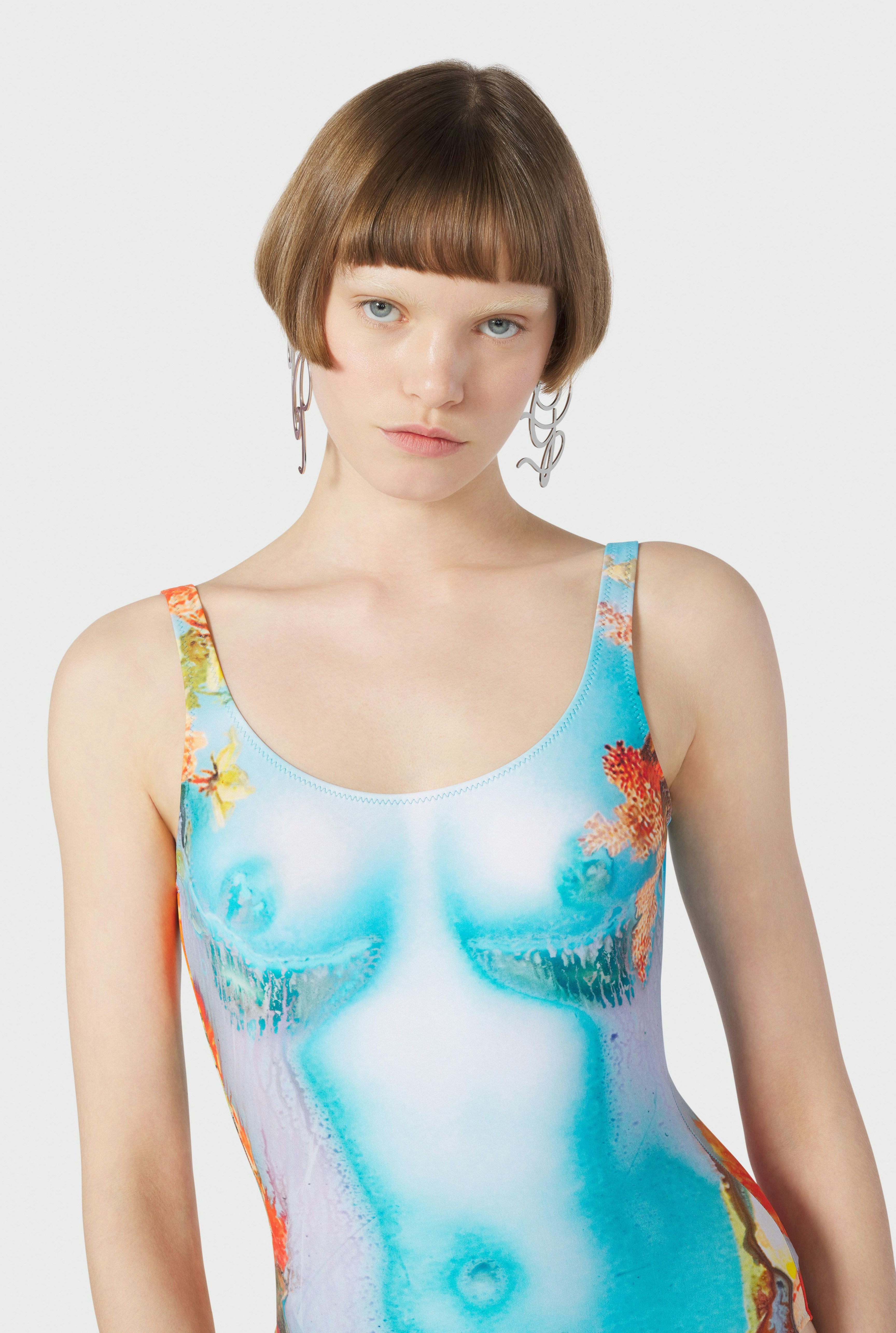 The Blue Body Flower Swimsuit