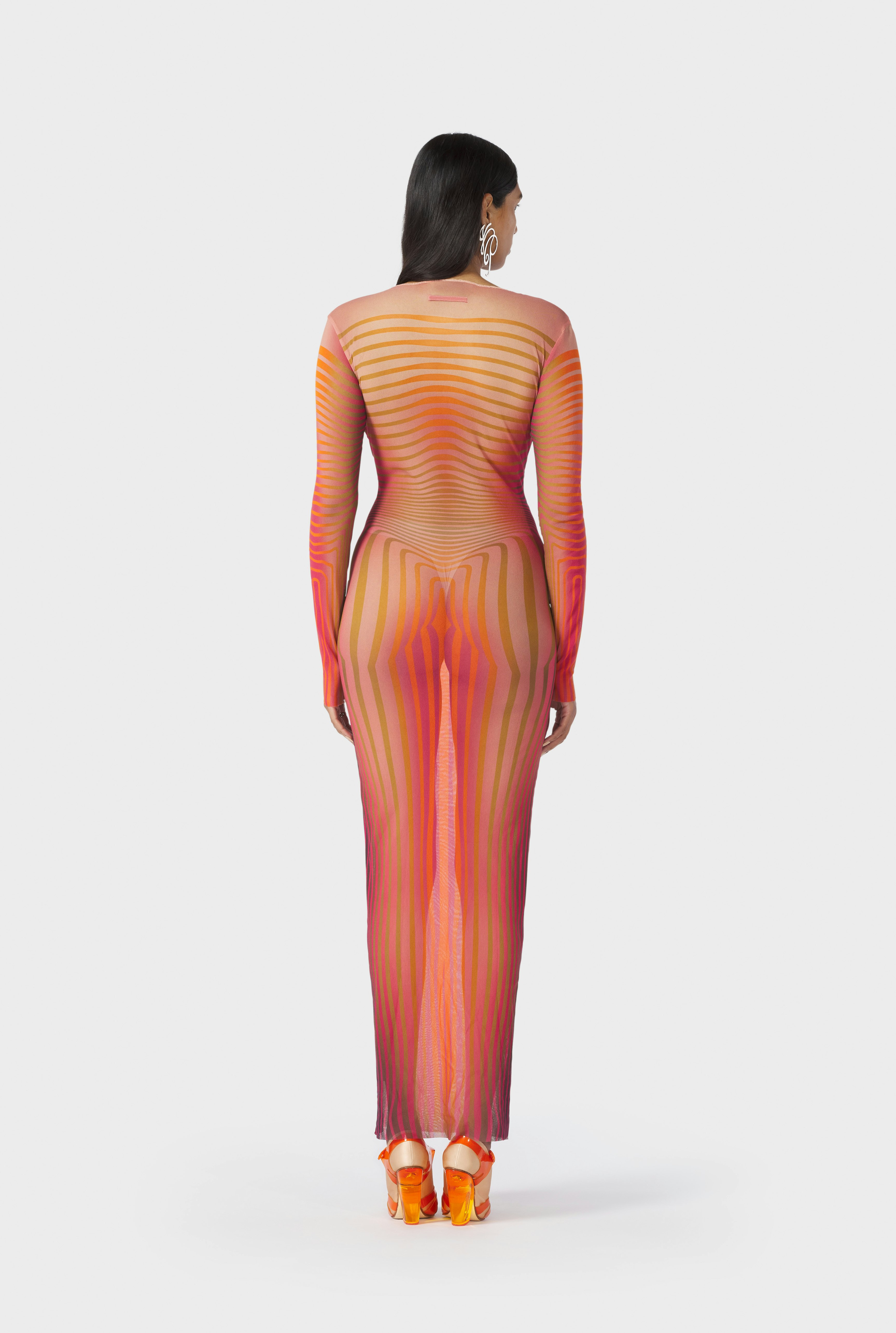 The Red Body Morphing Dress