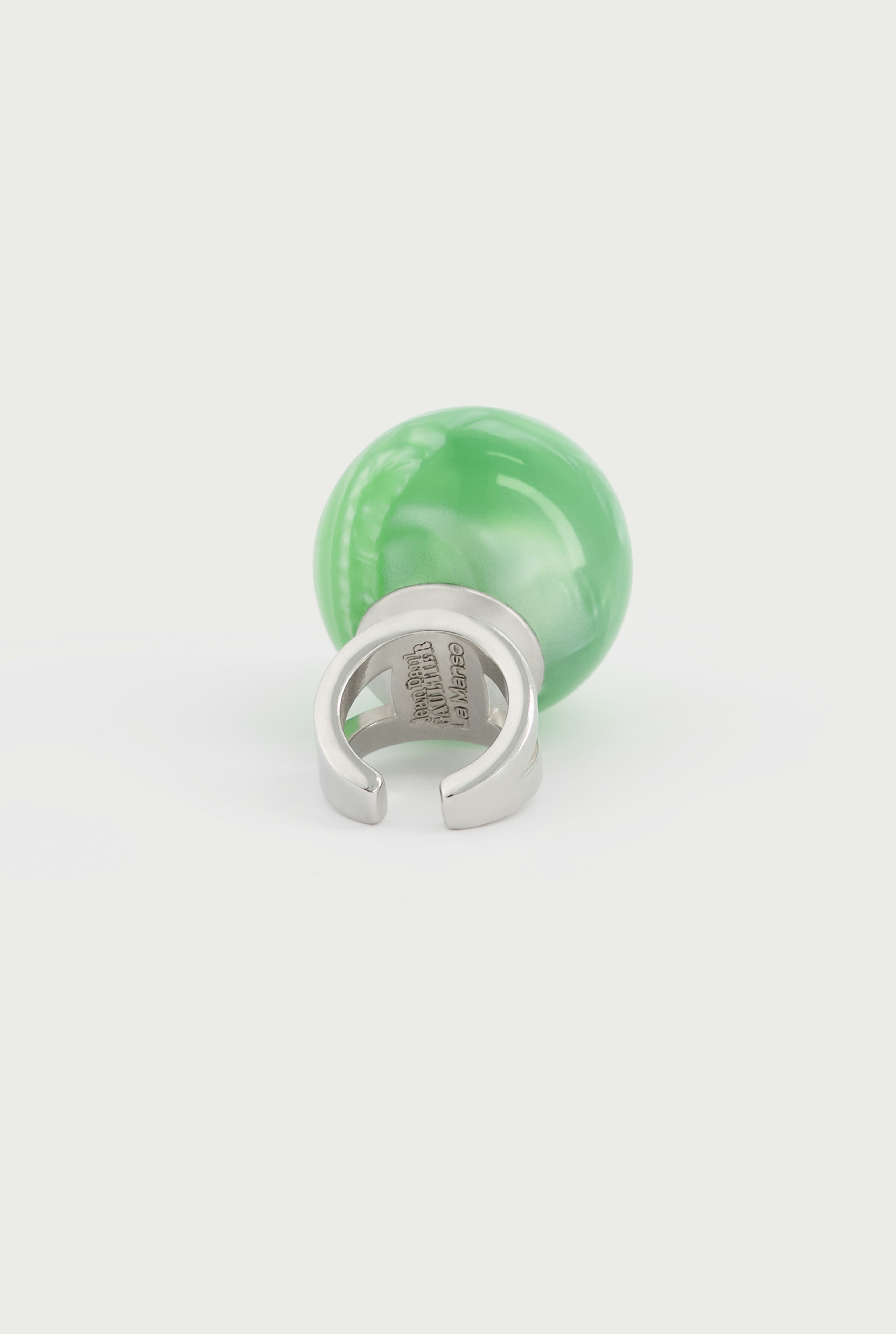 The Green Cyber Ball Ring Jean Paul Gaultier x La Manso