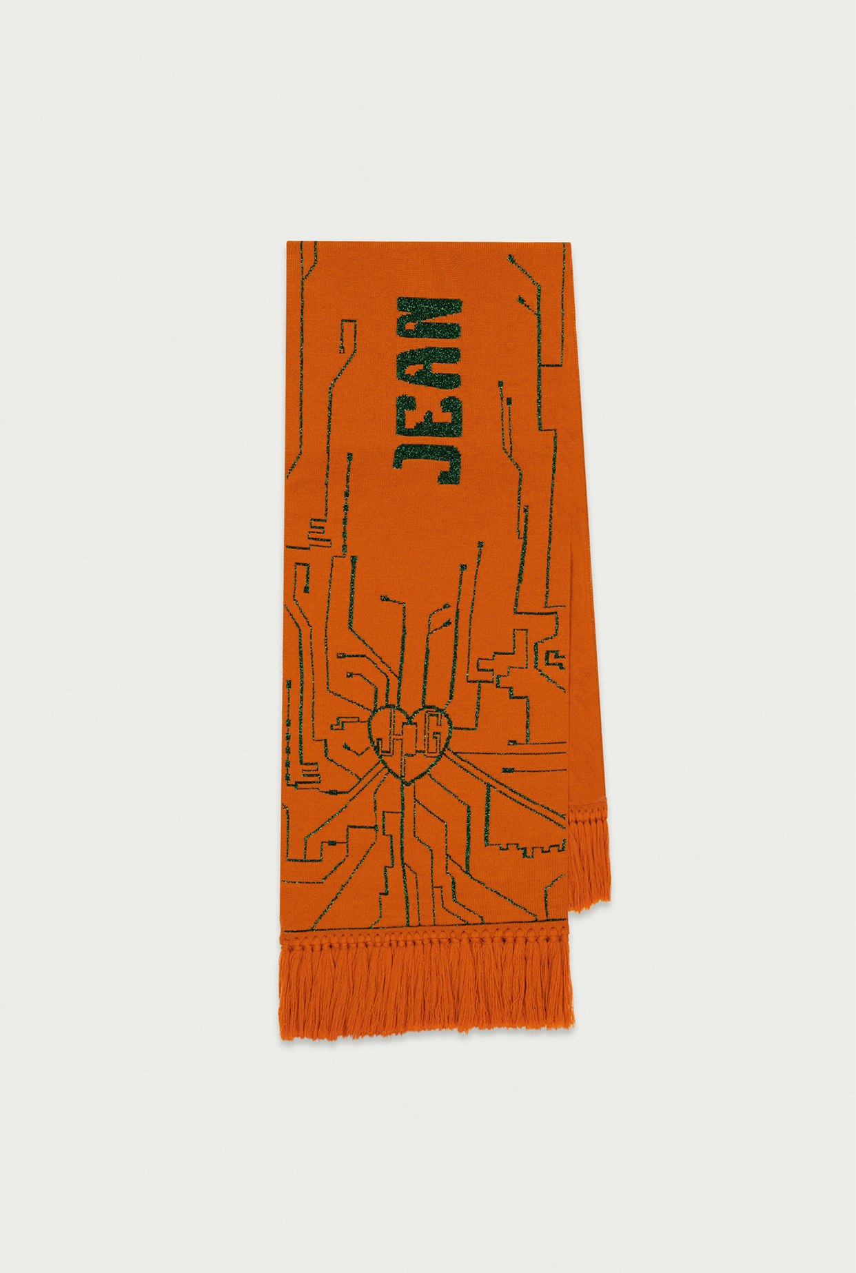The Orange Cyber Scarf hover