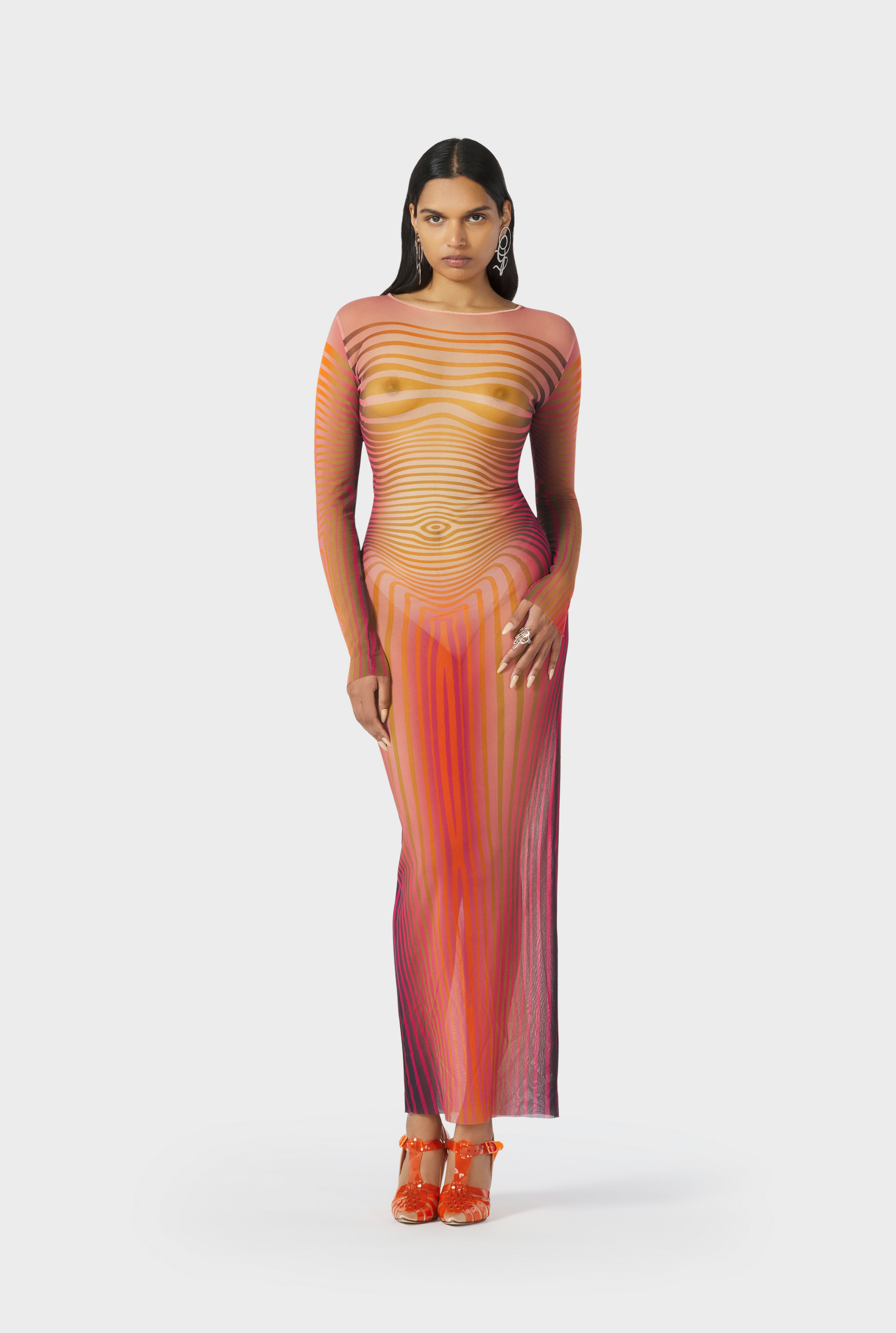 The Red Body Morphing Dress