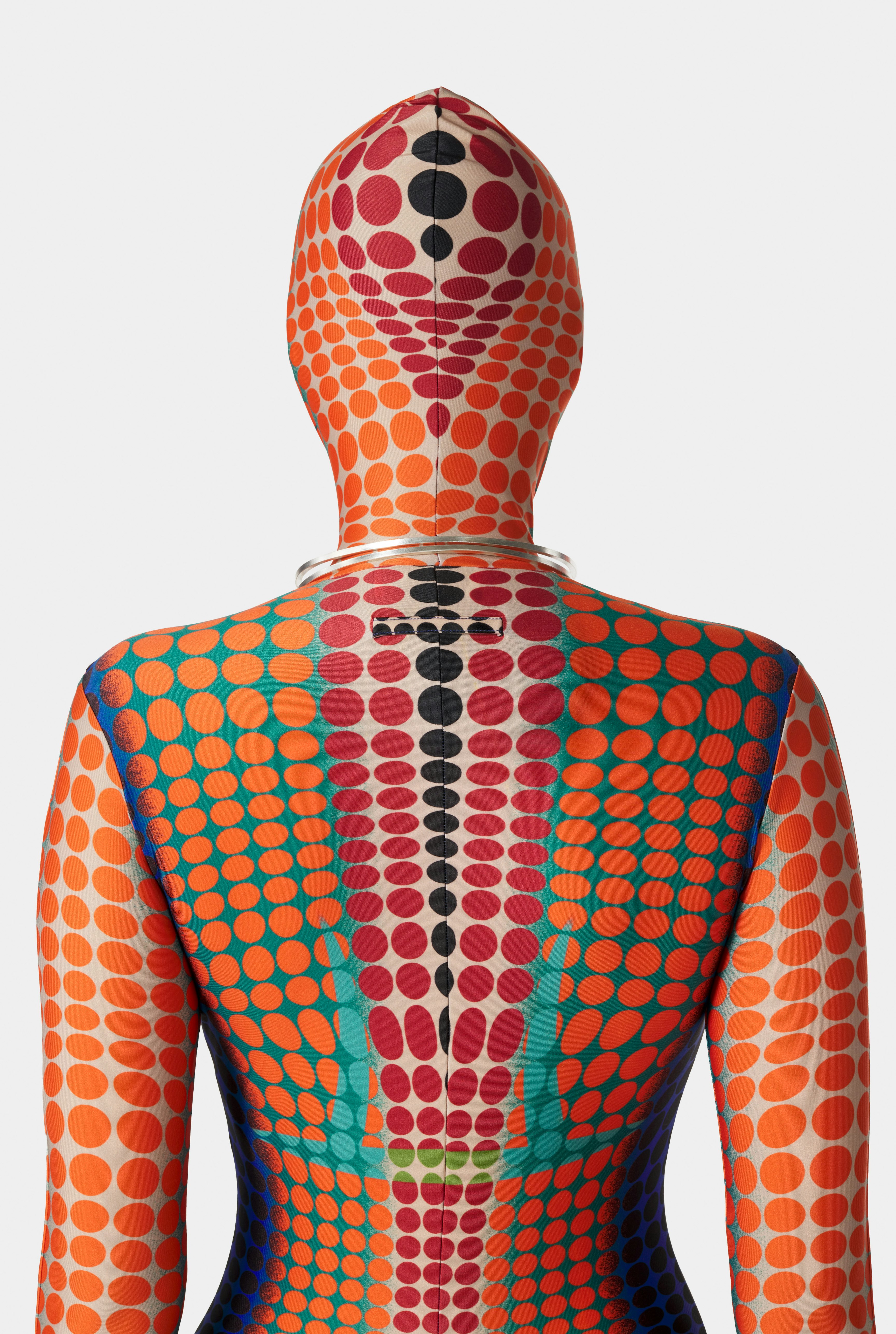The Orange Dots Print Jumpsuit Jean Paul Gaultier