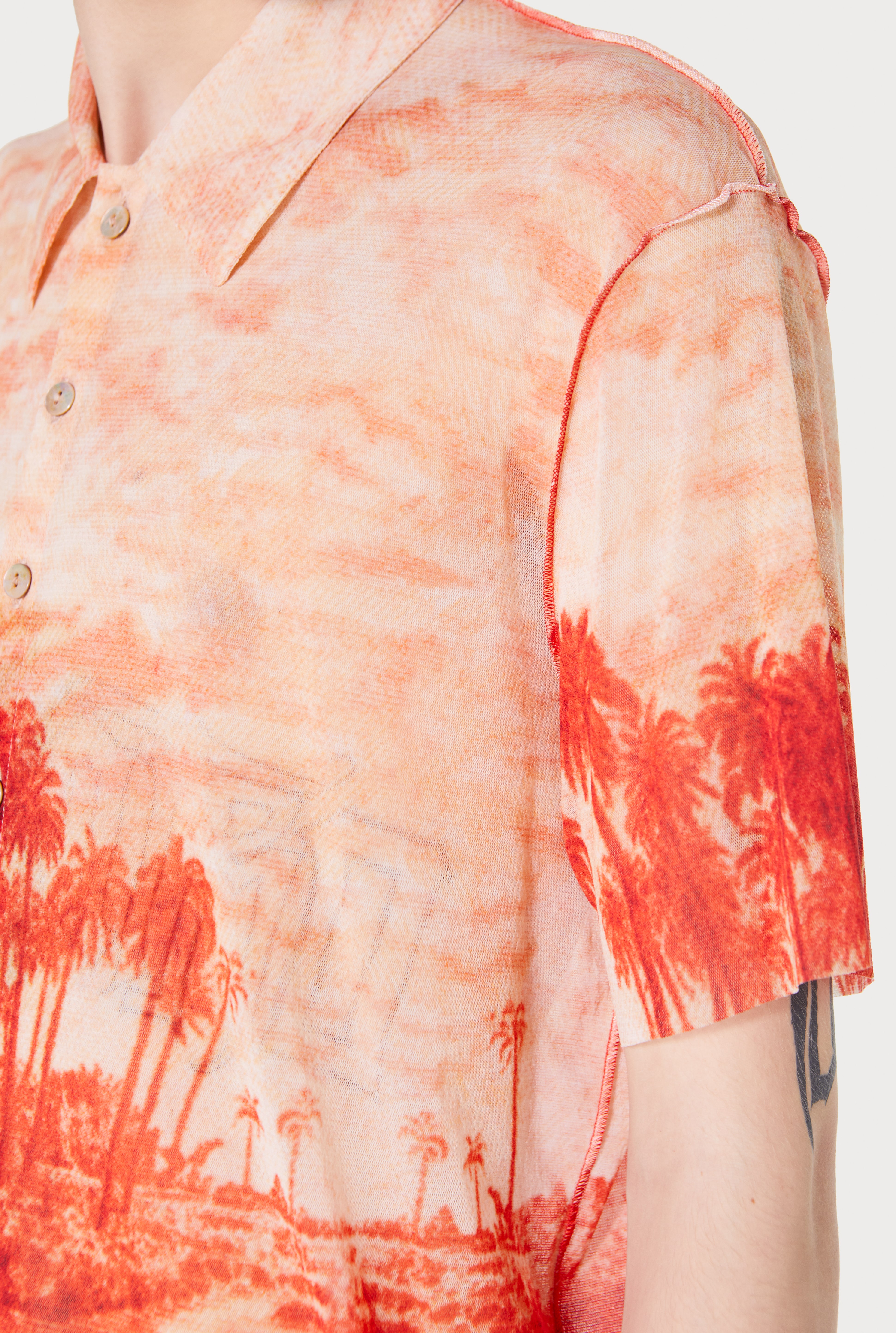 Jean Paul Gaultier - The Jean Paul Gaultier Palm Tree Summer Shirt