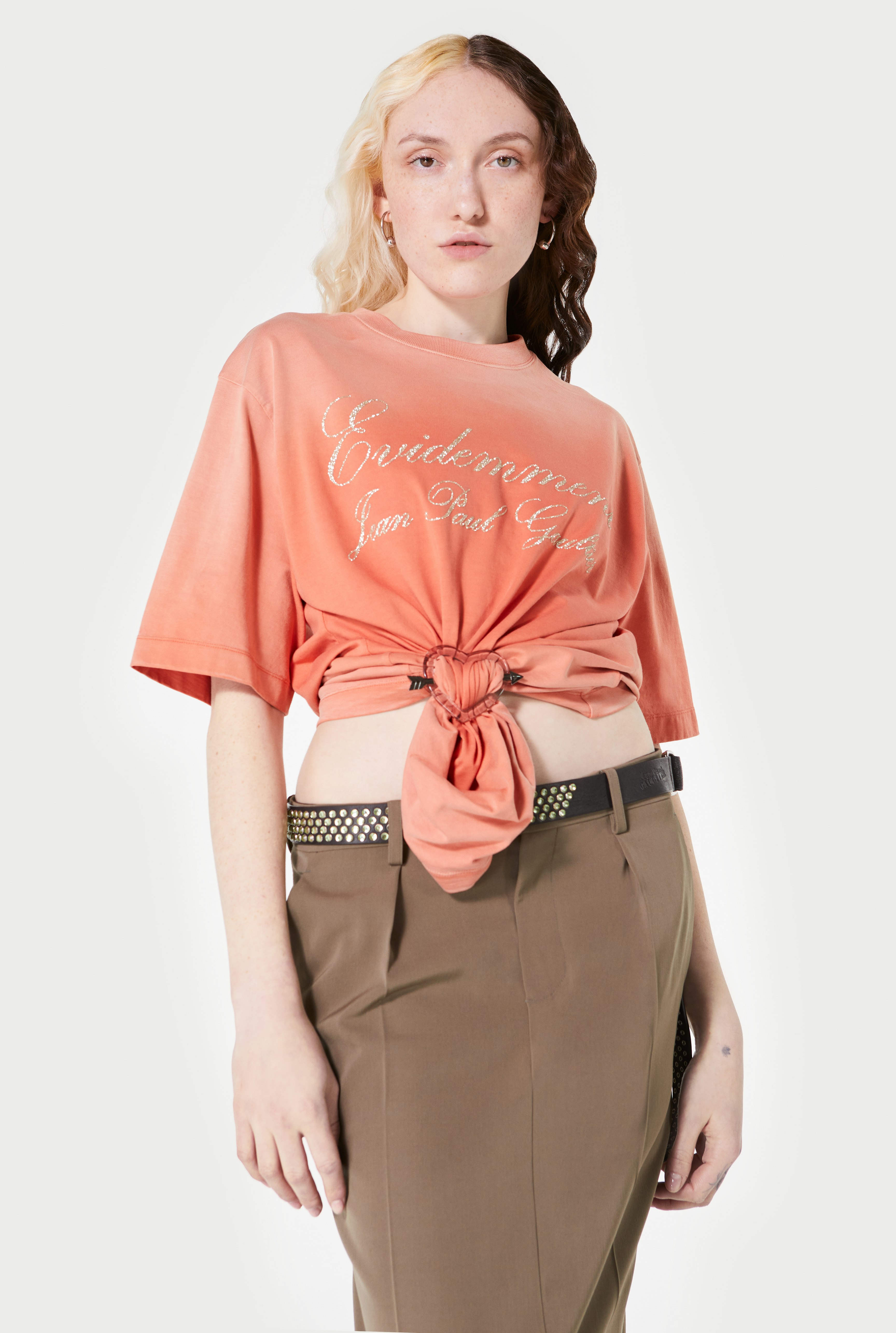 The Orange Évidemment T-Shirt Jean Paul Gaultier