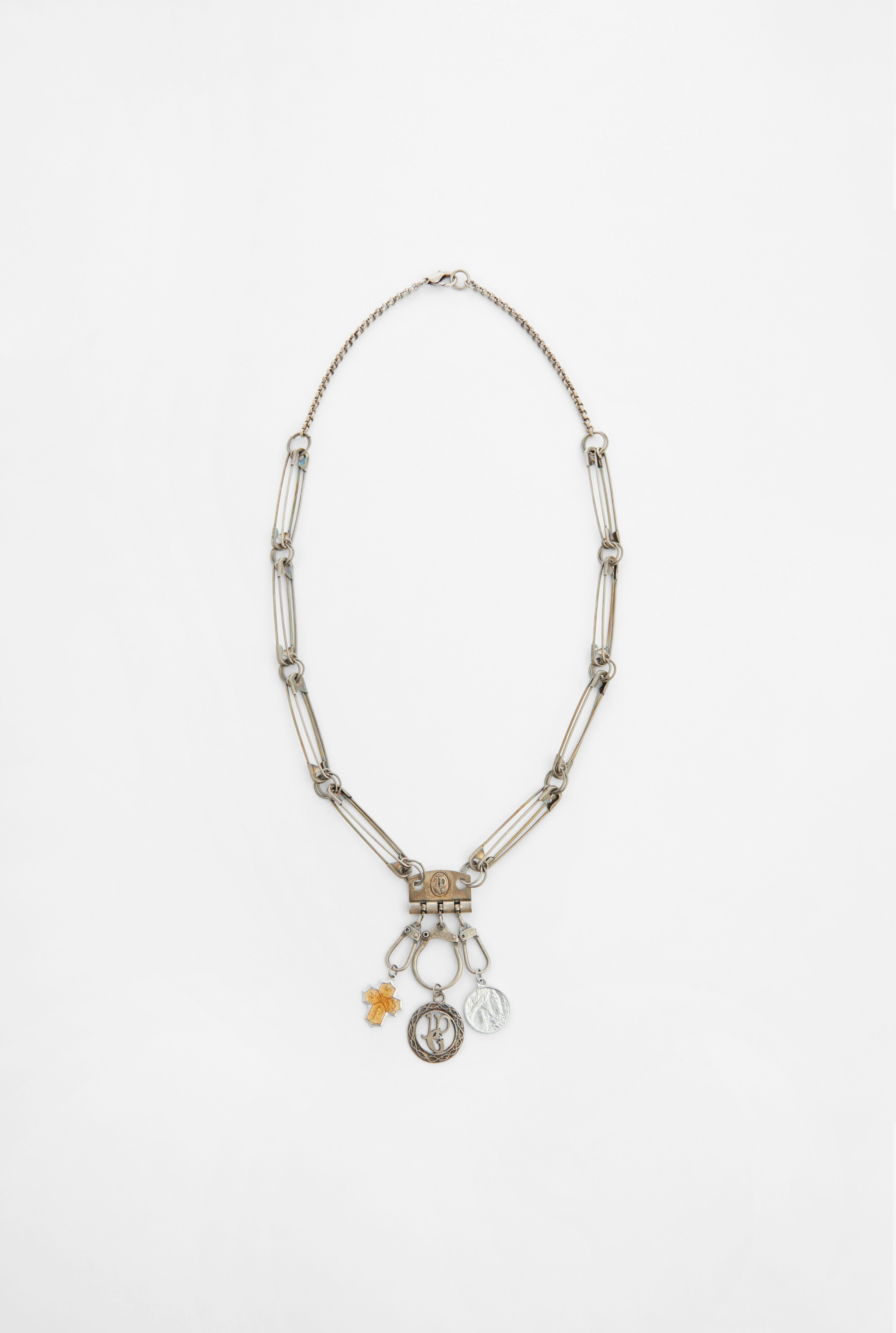 Vintage - Long charm necklace