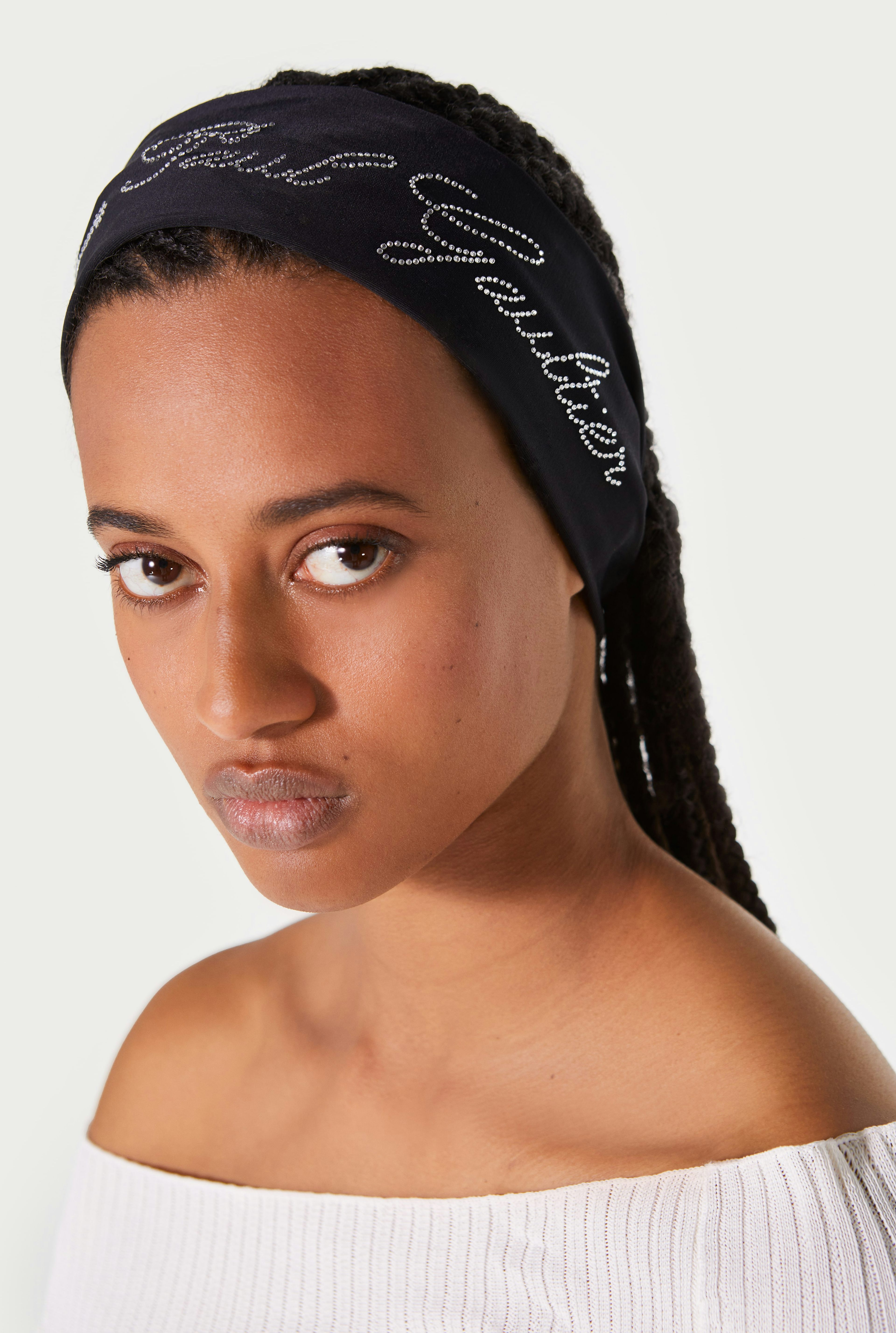 The Black Jean Paul Gaultier Headband
