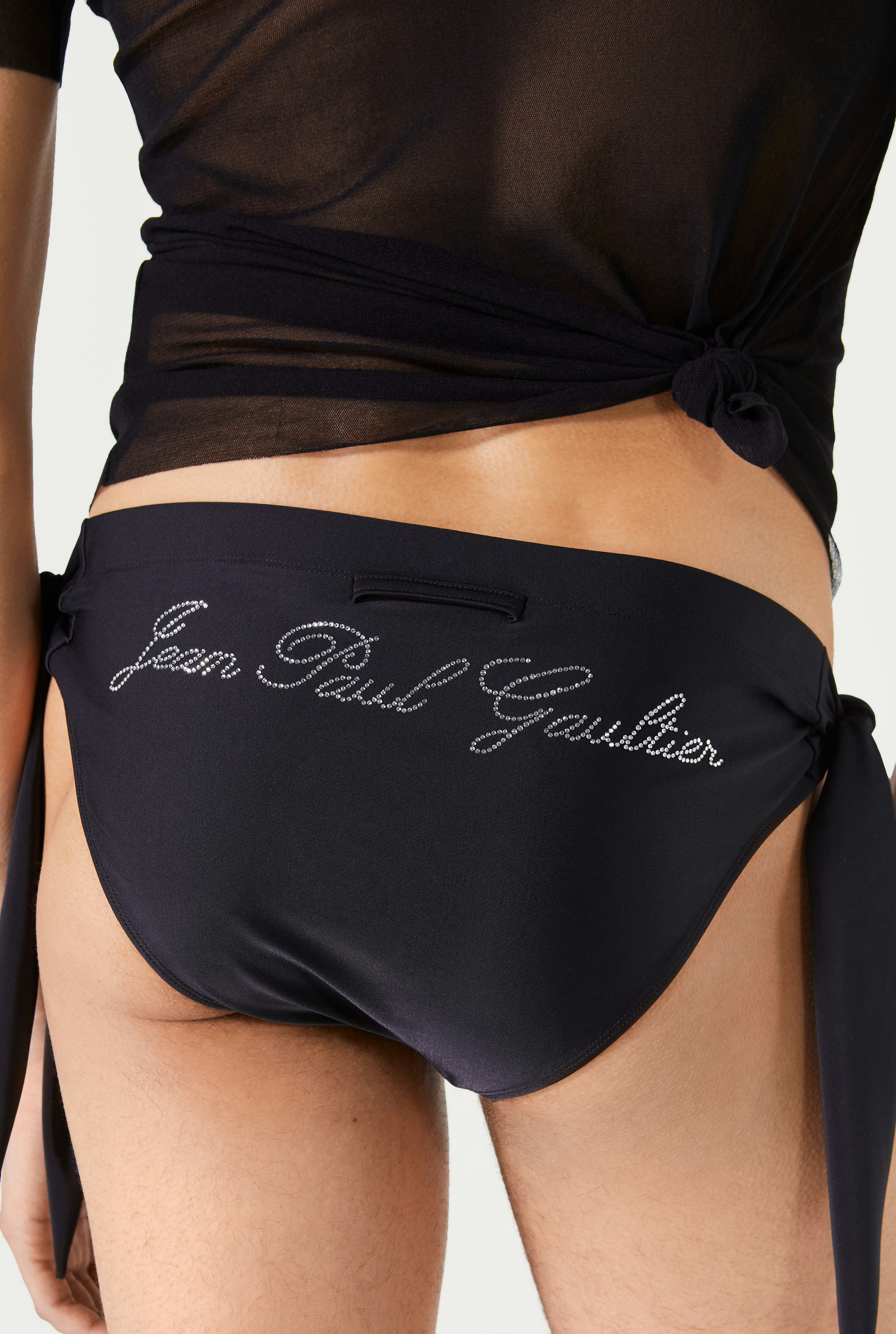 The Black Jean Paul Gaultier Swimming Briefs hover