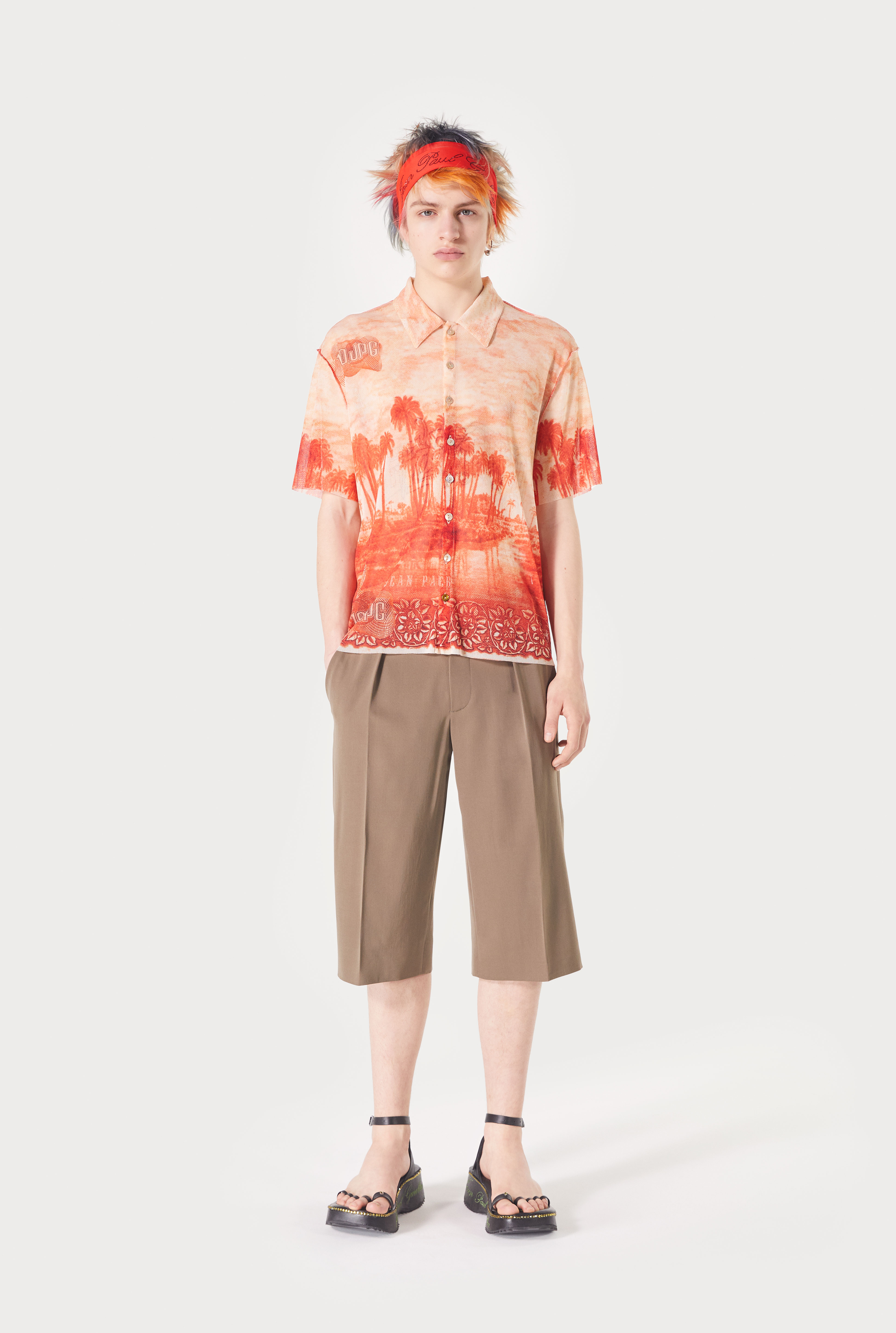 Jean Paul Gaultier - The Jean Paul Gaultier Palm Tree Summer Shirt