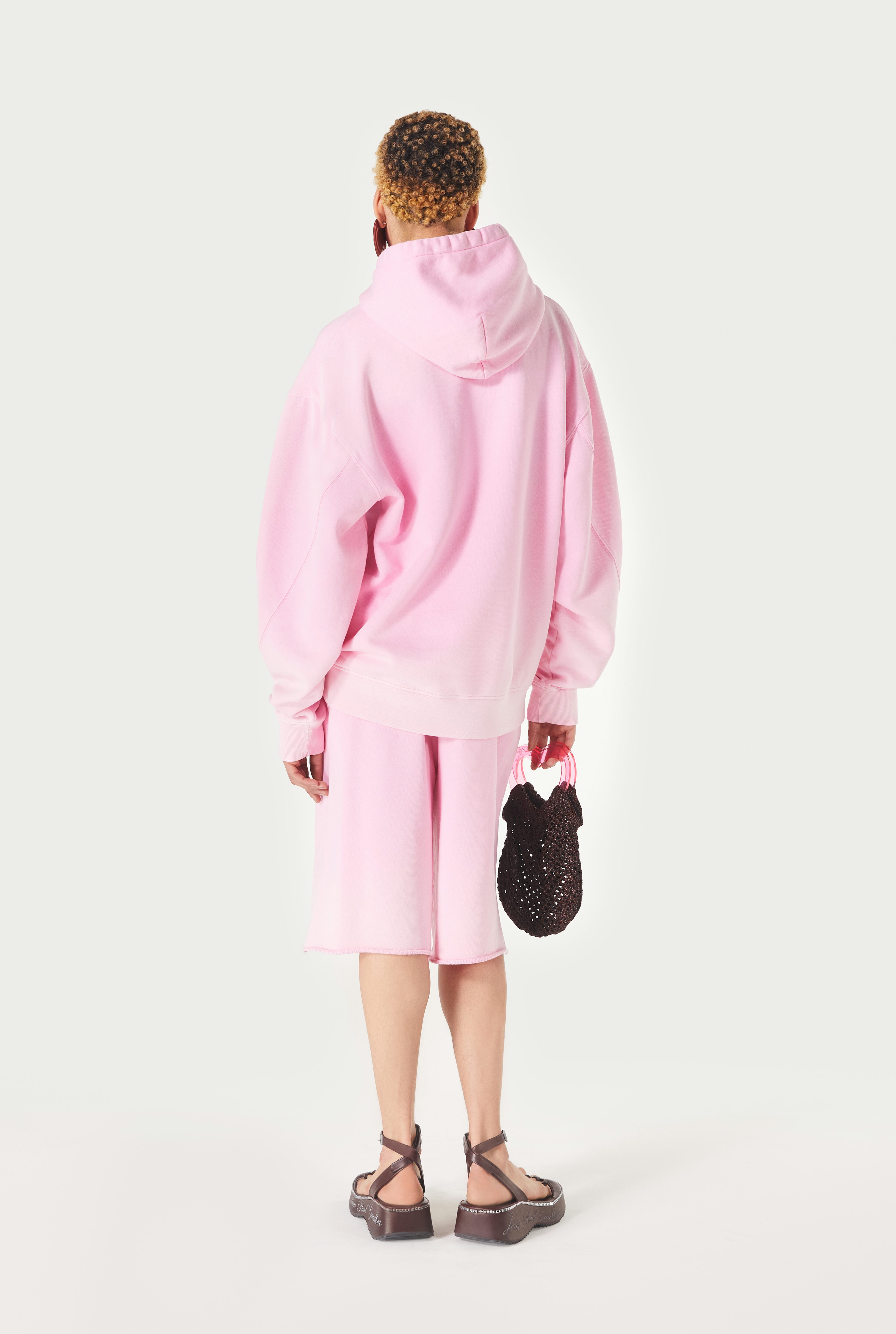 The Pink Hooded Évidemment Sweatshirt