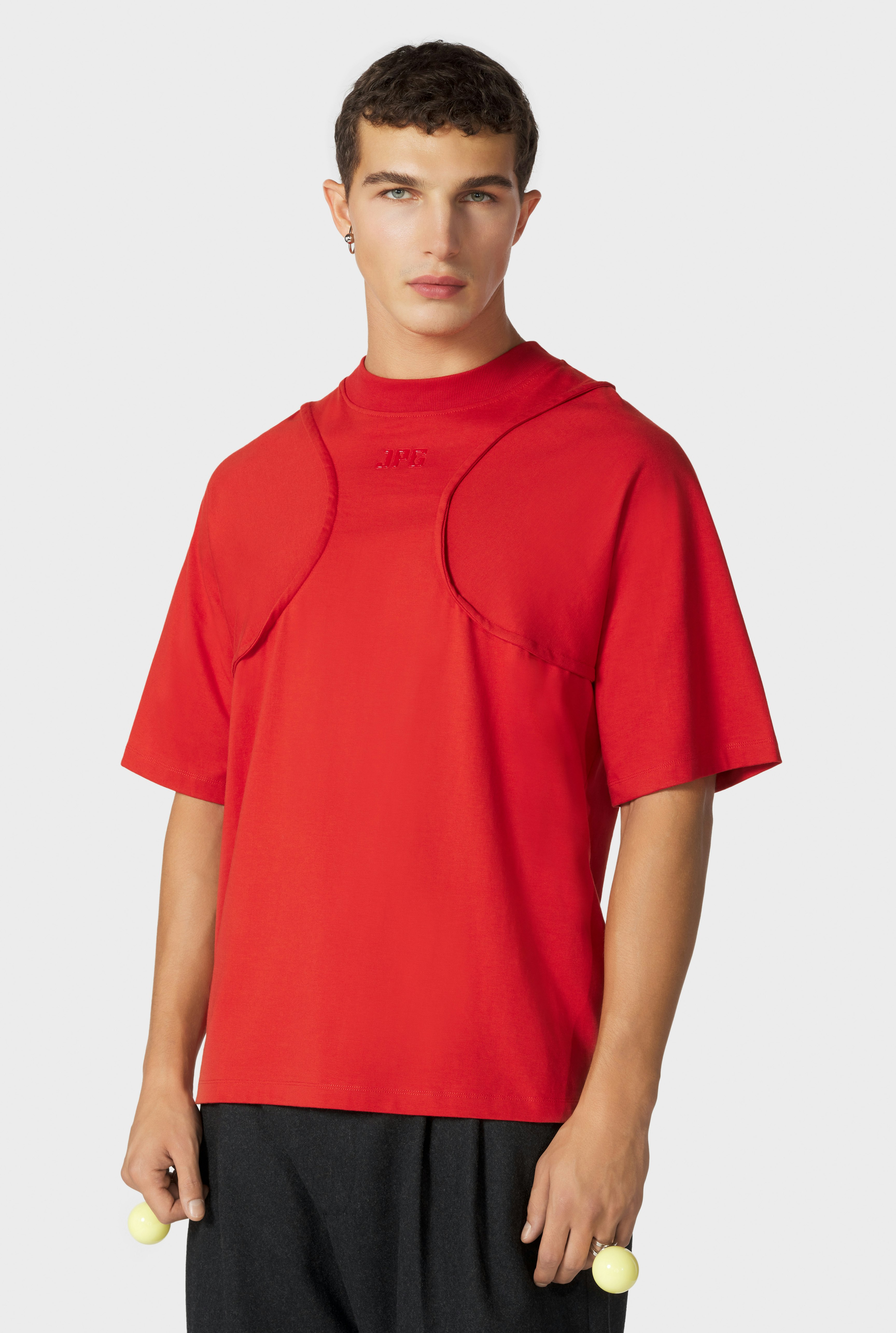 Le T-shirt JPG Rouge Jean Paul Gaultier