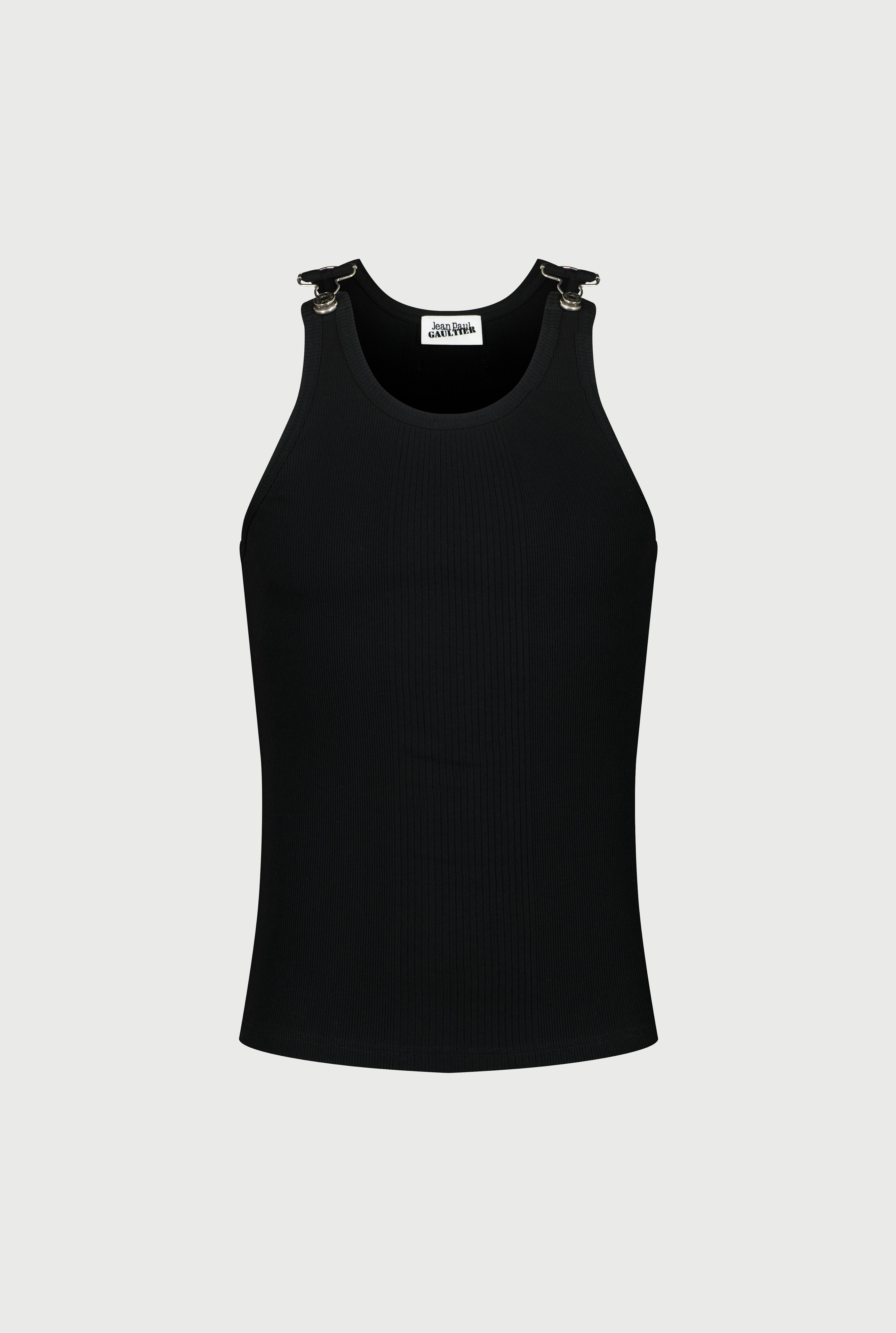 The Tank Top with Black Straps