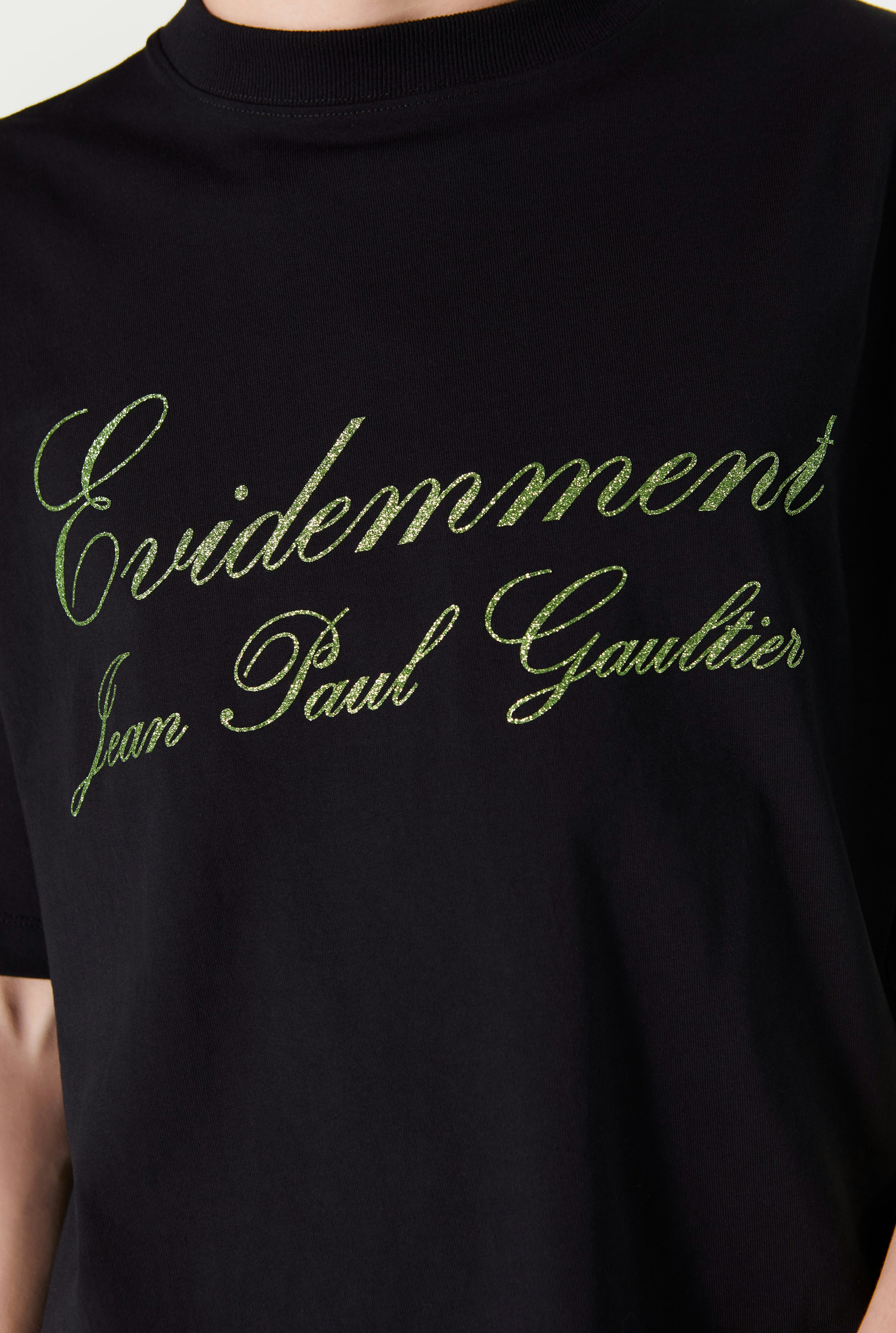 The Black Évidemment T-Shirt Jean Paul Gaultier