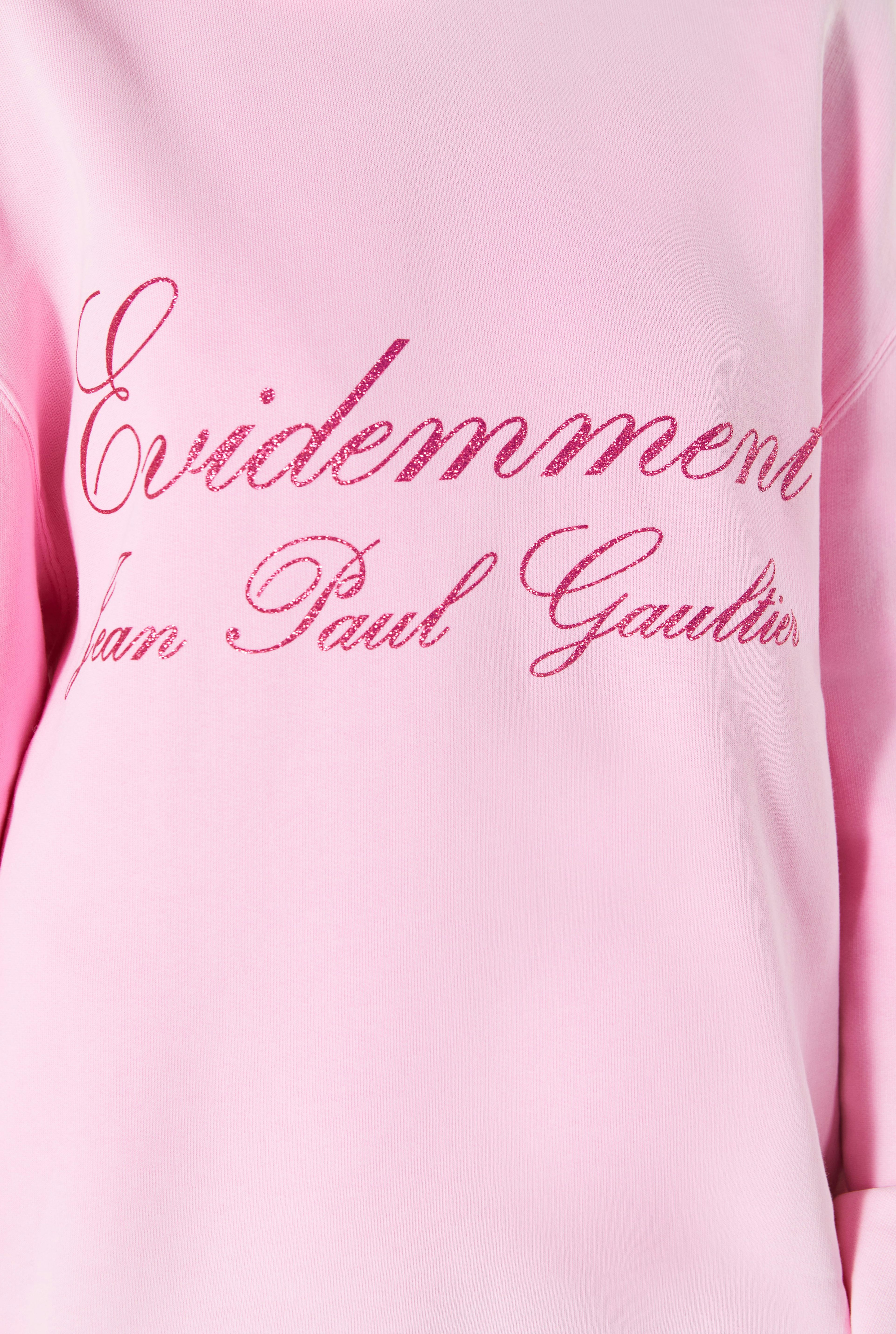 The Pink Hooded Évidemment Sweatshirt hover