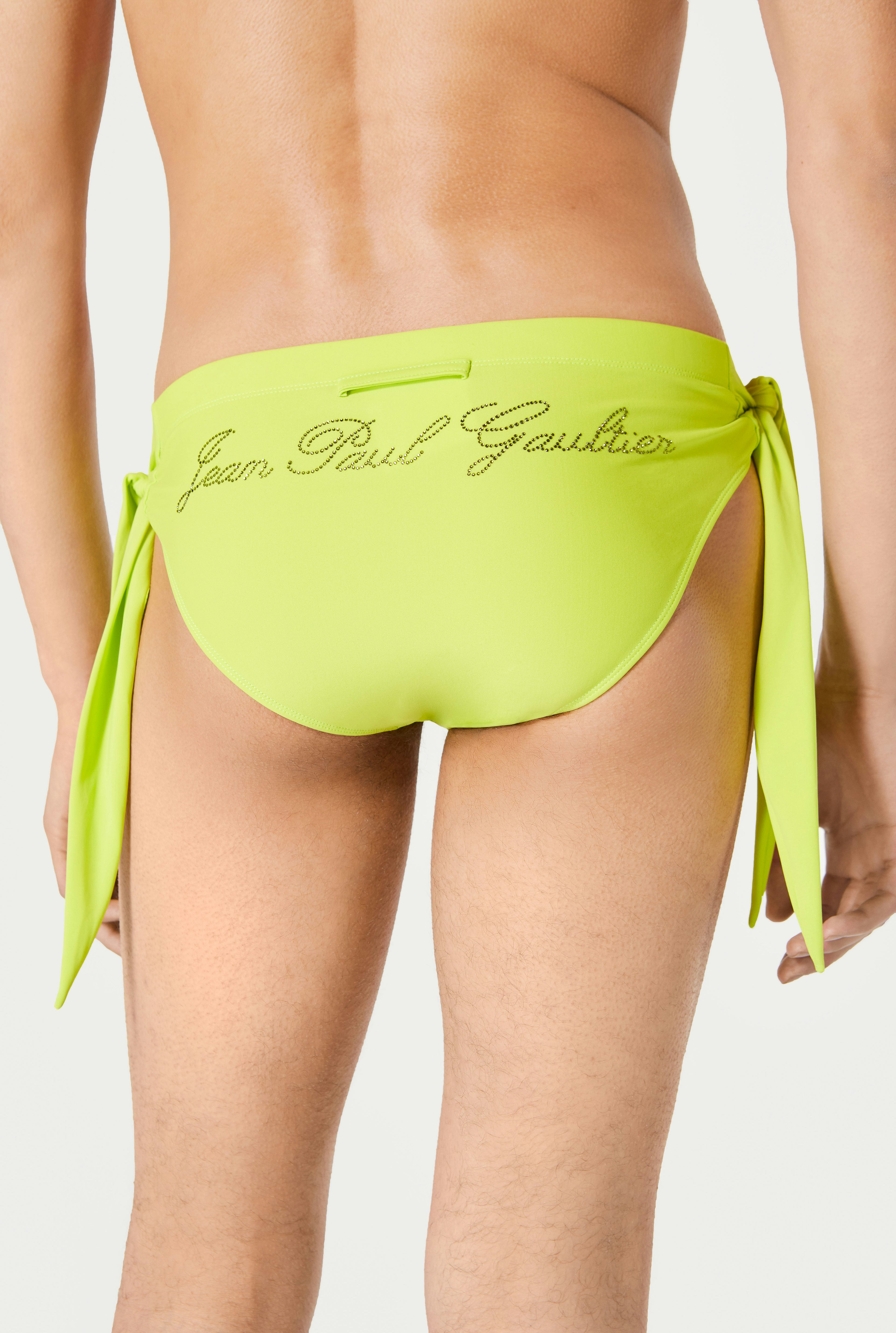 The Green Jean Paul Gaultier Swimming Briefs hover